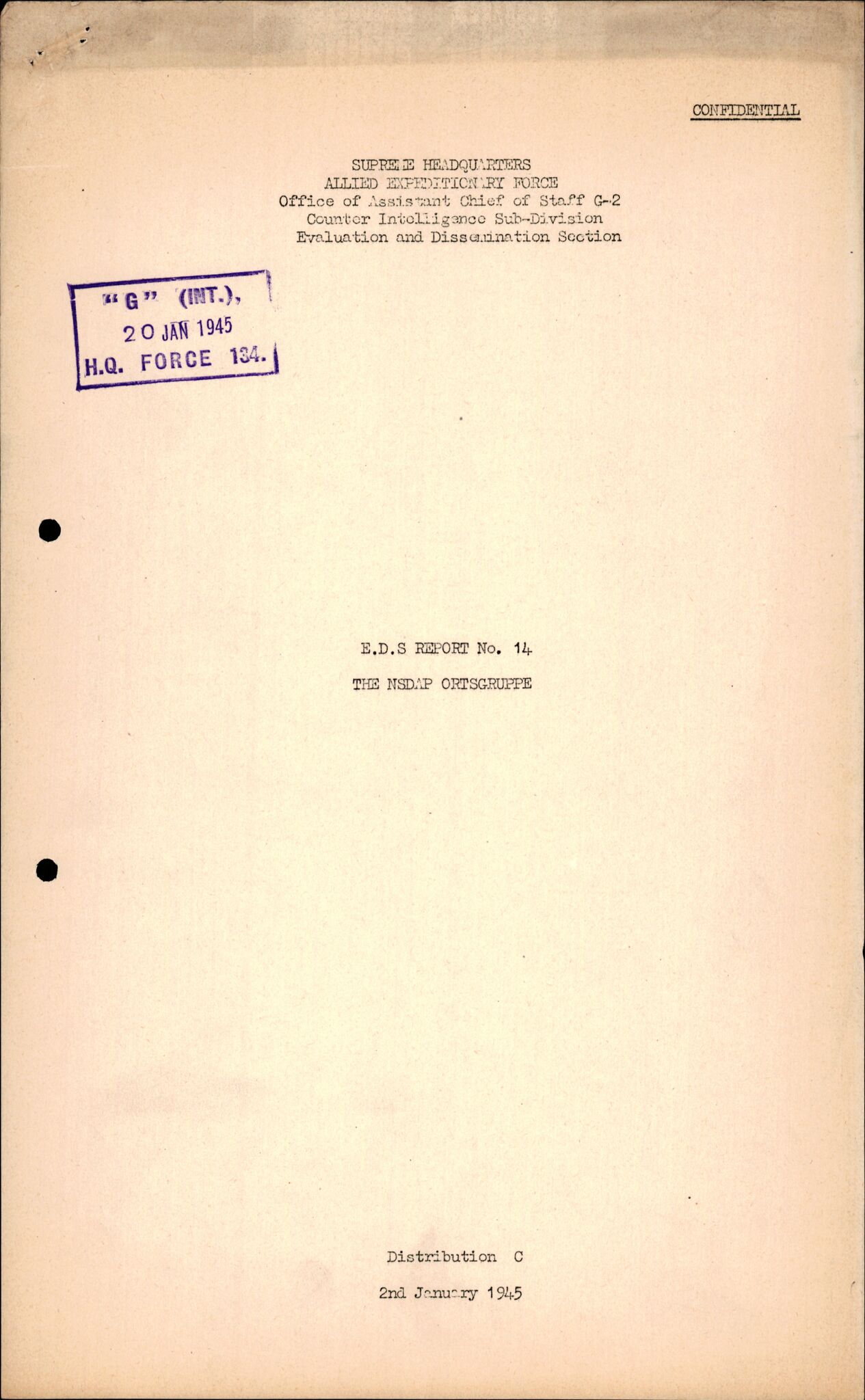 Forsvarets Overkommando. 2 kontor. Arkiv 11.4. Spredte tyske arkivsaker, AV/RA-RAFA-7031/D/Dar/Darc/L0016: FO.II, 1945, p. 268