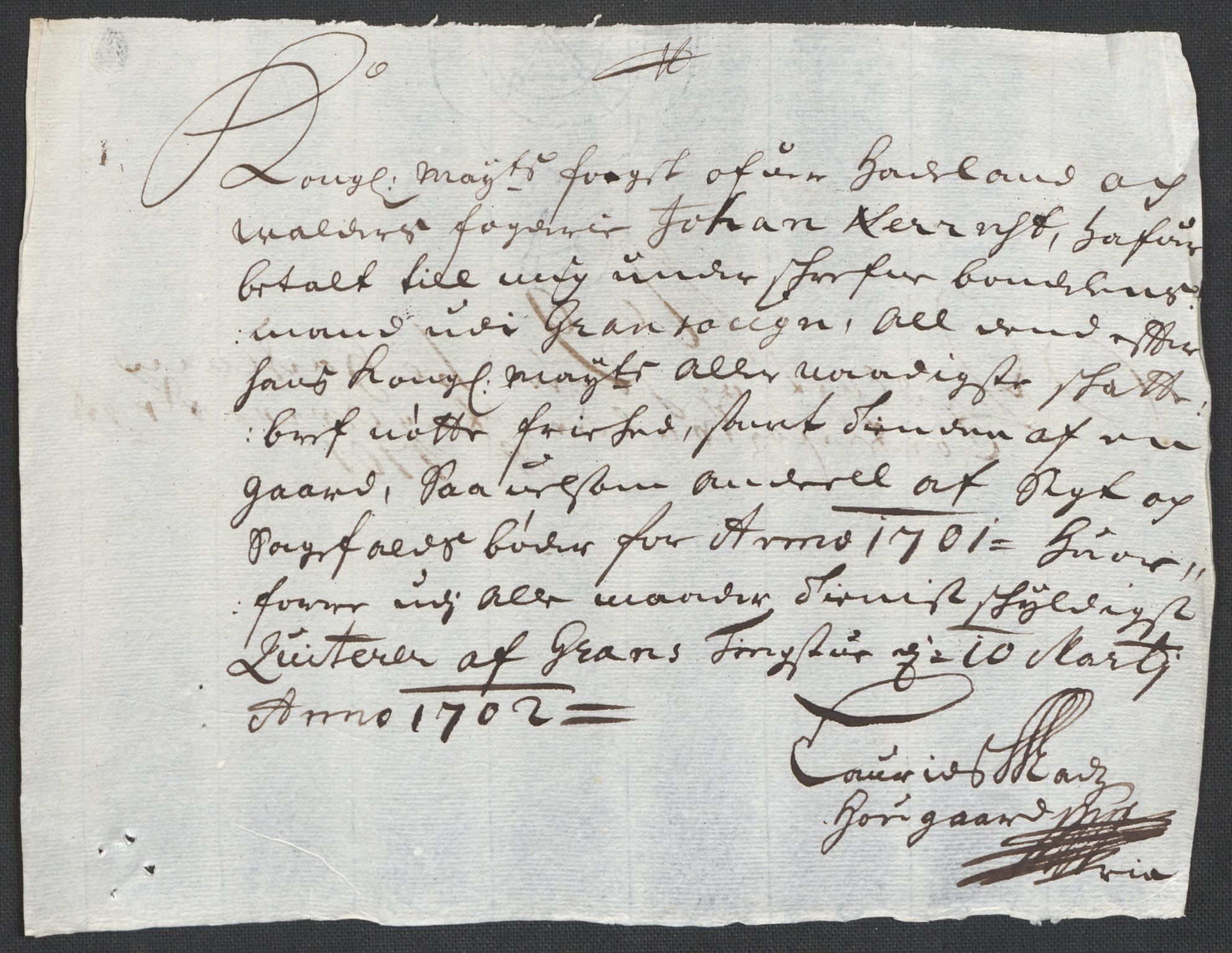 Rentekammeret inntil 1814, Reviderte regnskaper, Fogderegnskap, AV/RA-EA-4092/R18/L1299: Fogderegnskap Hadeland, Toten og Valdres, 1701, p. 367