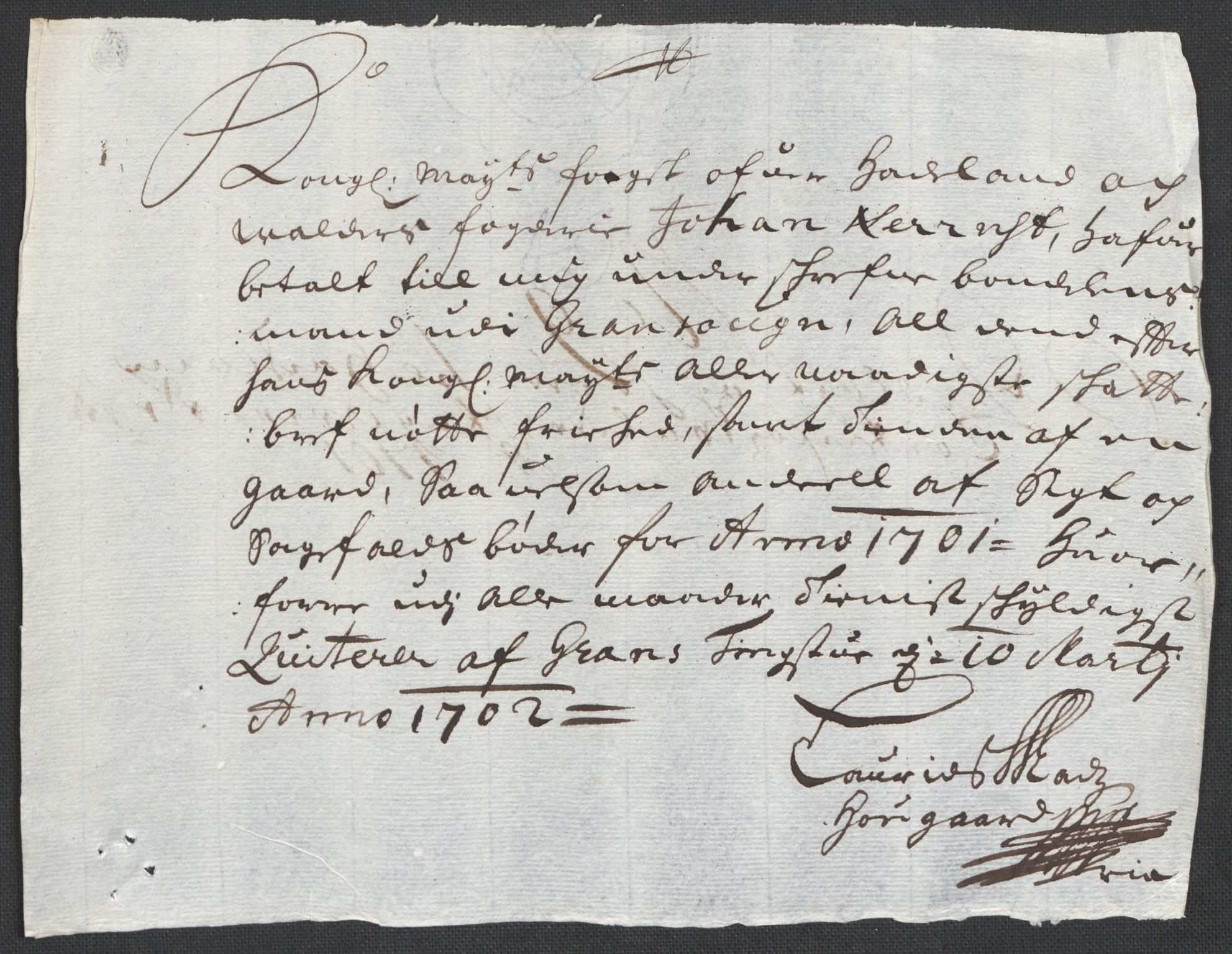 Rentekammeret inntil 1814, Reviderte regnskaper, Fogderegnskap, RA/EA-4092/R18/L1299: Fogderegnskap Hadeland, Toten og Valdres, 1701, p. 367