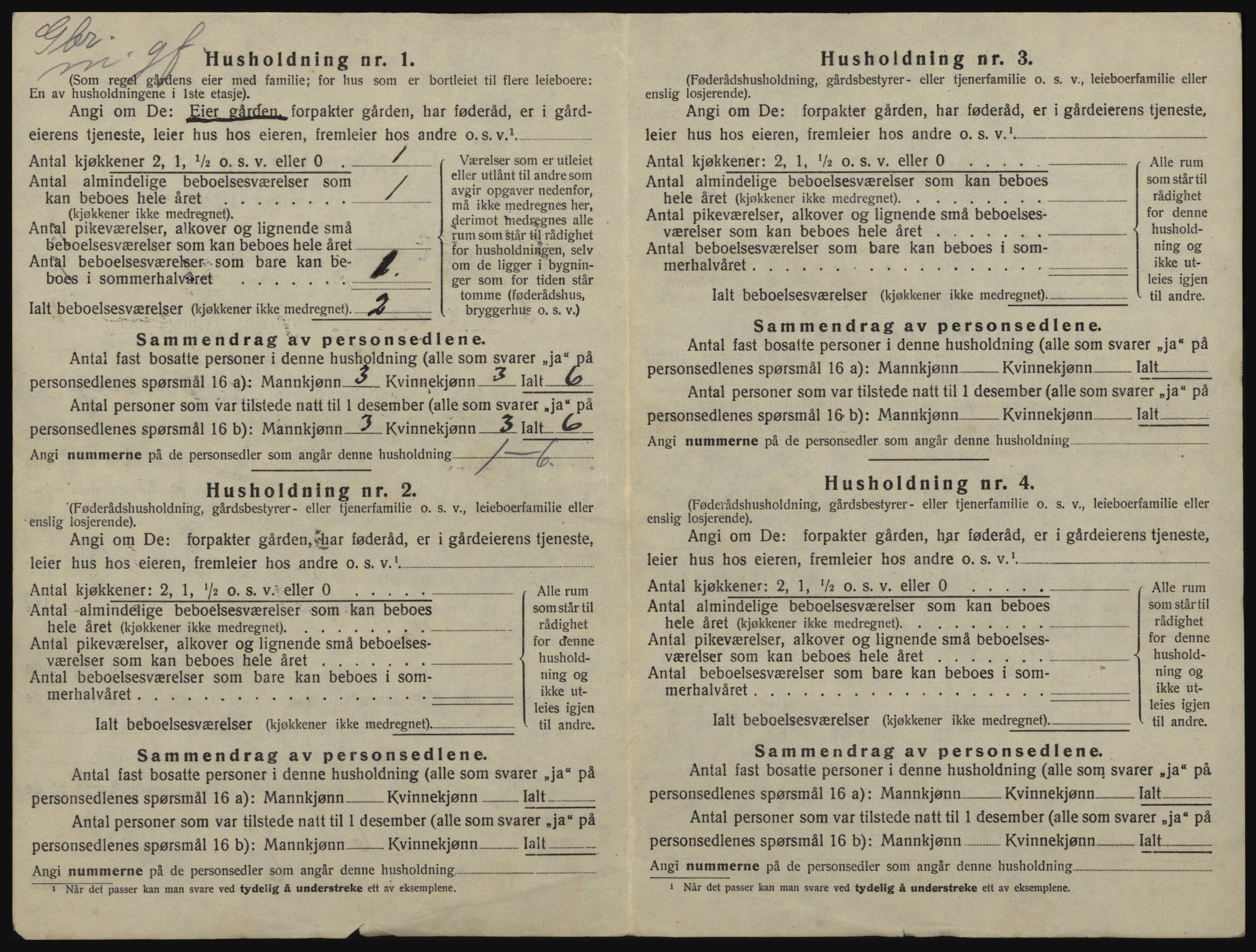 SATØ, 1920 census for Sørreisa, 1920, p. 48