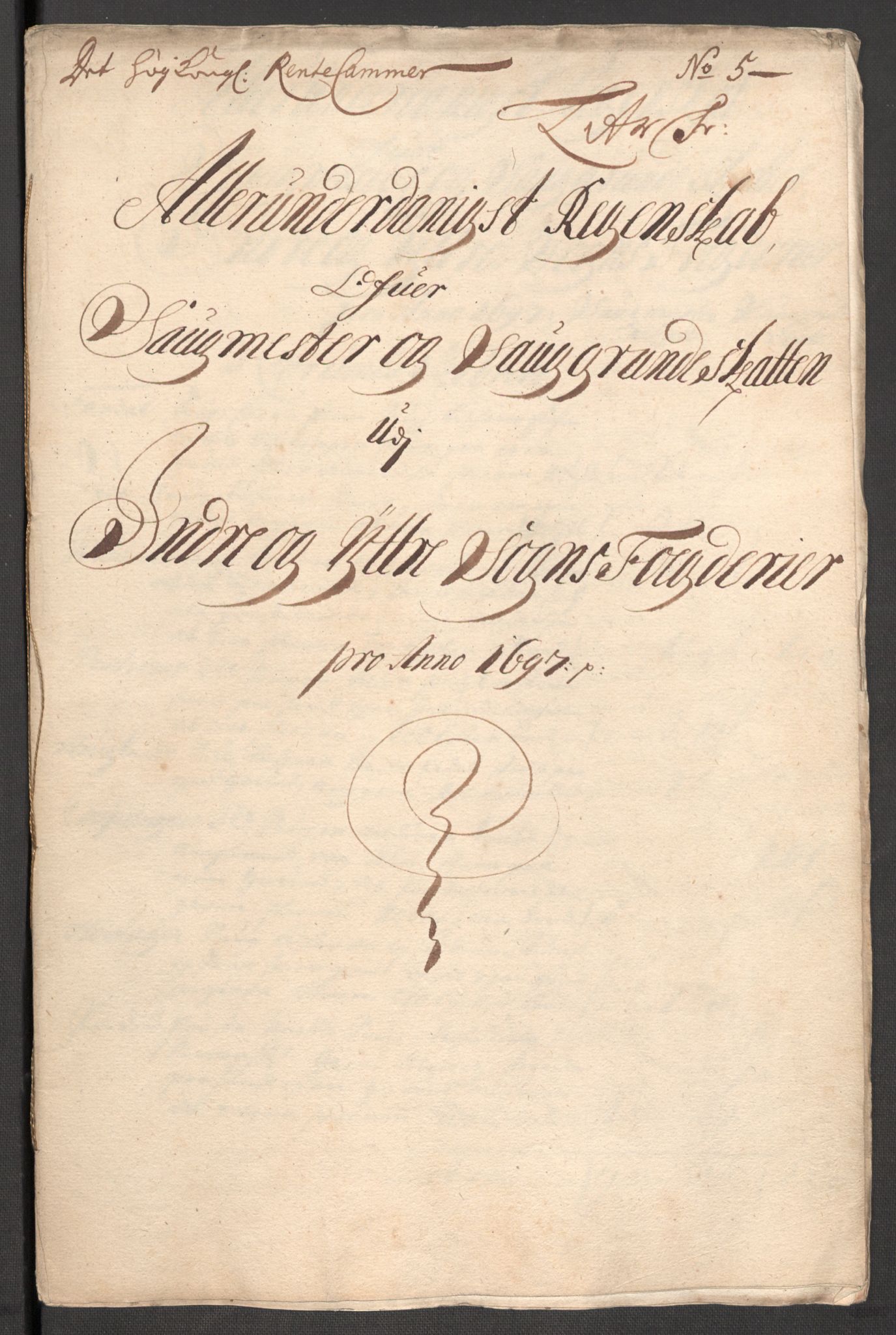 Rentekammeret inntil 1814, Reviderte regnskaper, Fogderegnskap, RA/EA-4092/R52/L3309: Fogderegnskap Sogn, 1696-1697, p. 389