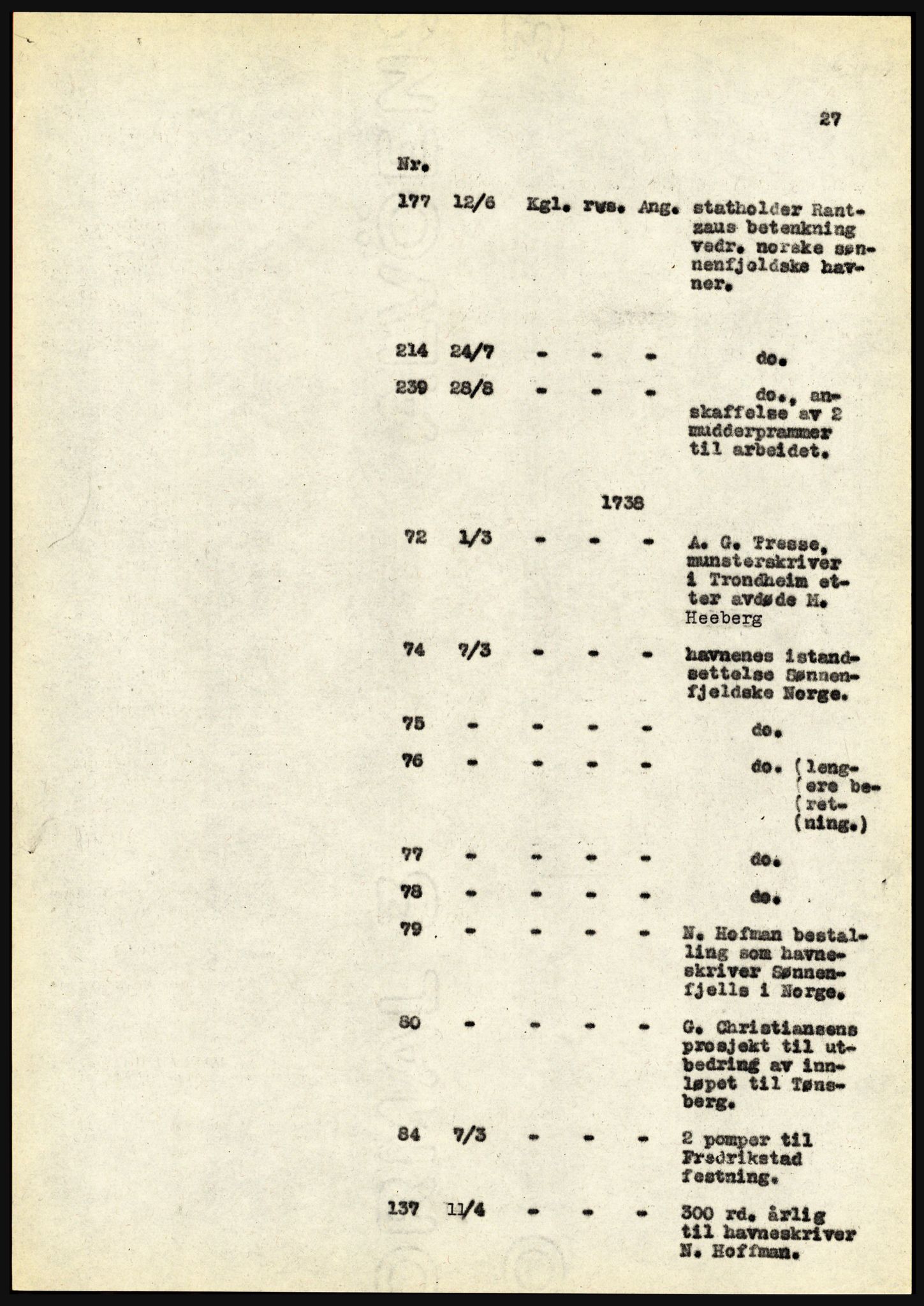 Riksarkivet, Seksjon for eldre arkiv og spesialsamlinger, AV/RA-EA-6797/H/Ha, 1953, p. 27