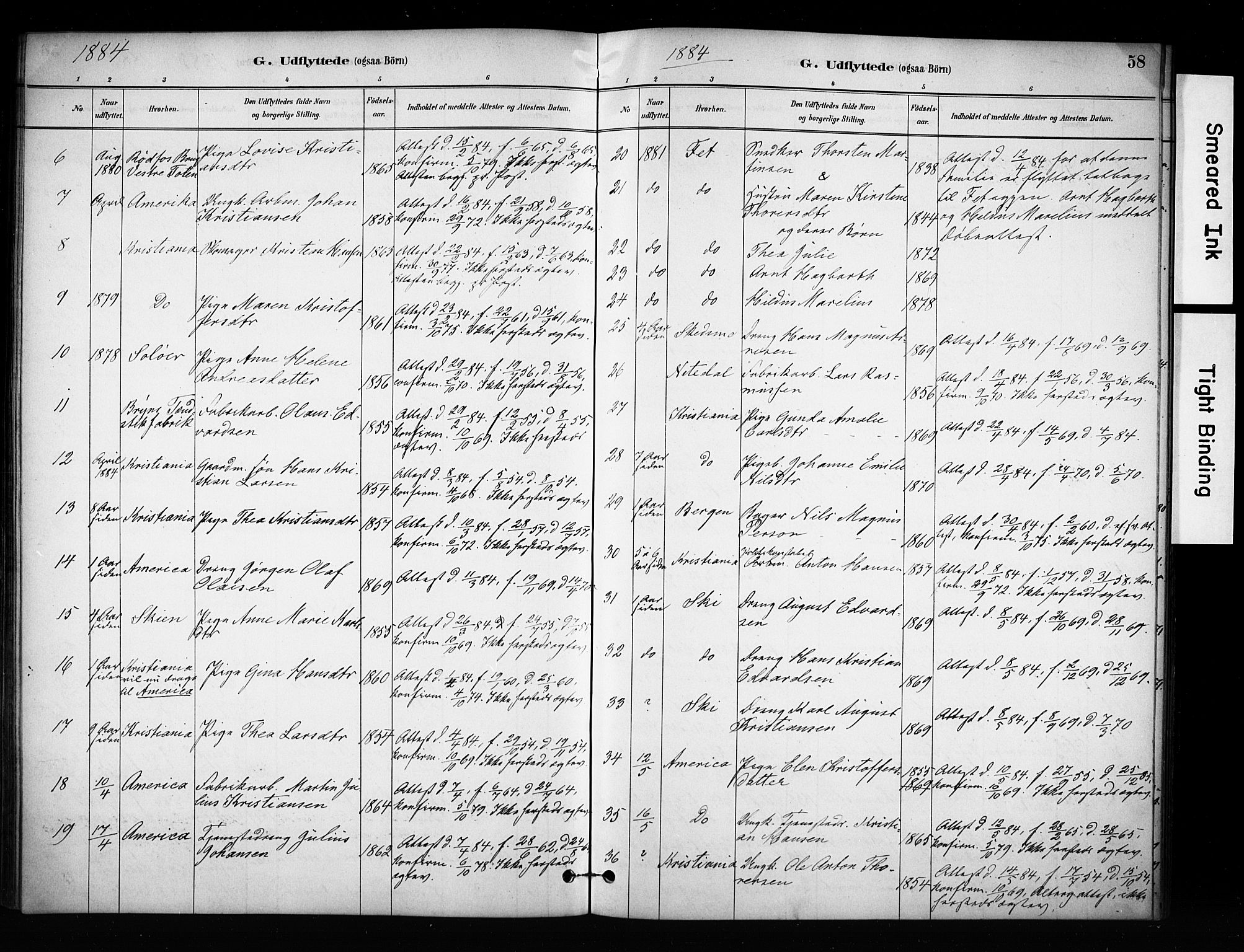 Enebakk prestekontor Kirkebøker, SAO/A-10171c/F/Fa/L0017: Parish register (official) no. I 17, 1881-1919, p. 58
