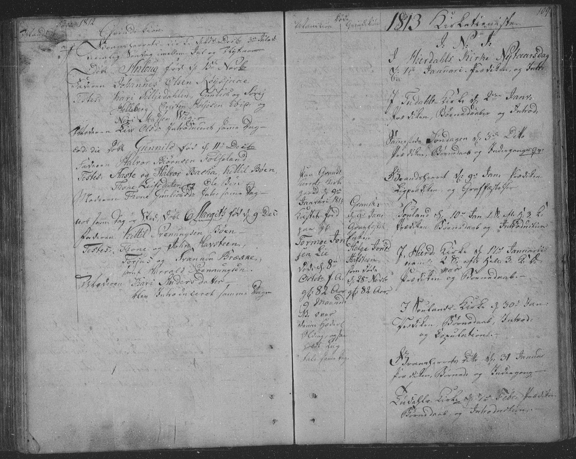 Hjartdal kirkebøker, SAKO/A-270/F/Fa/L0006: Parish register (official) no. I 6, 1801-1814, p. 109