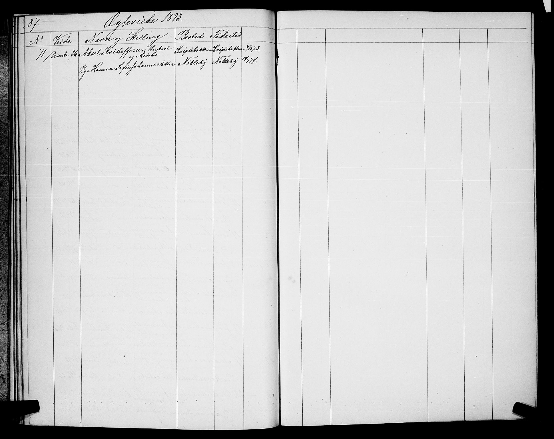 Glemmen prestekontor Kirkebøker, AV/SAO-A-10908/G/Ga/L0005: Parish register (copy) no. 5, 1876-1893, p. 87-88