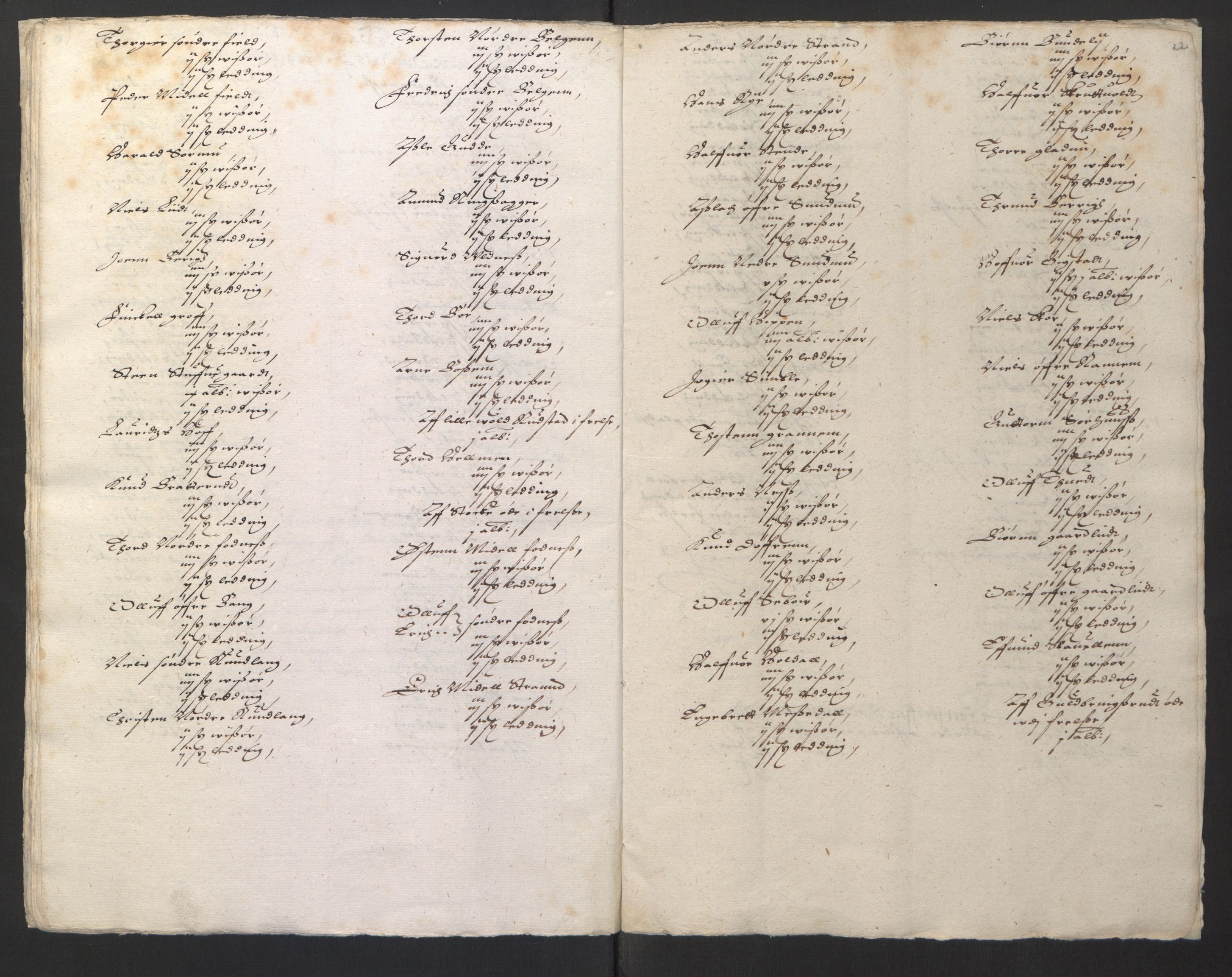 Stattholderembetet 1572-1771, AV/RA-EA-2870/Ek/L0001/0002: Jordebøker før 1624 og til utligning av garnisonsskatt 1624-1626: / Jordebøker for Akershus len, 1624-1625, p. 89