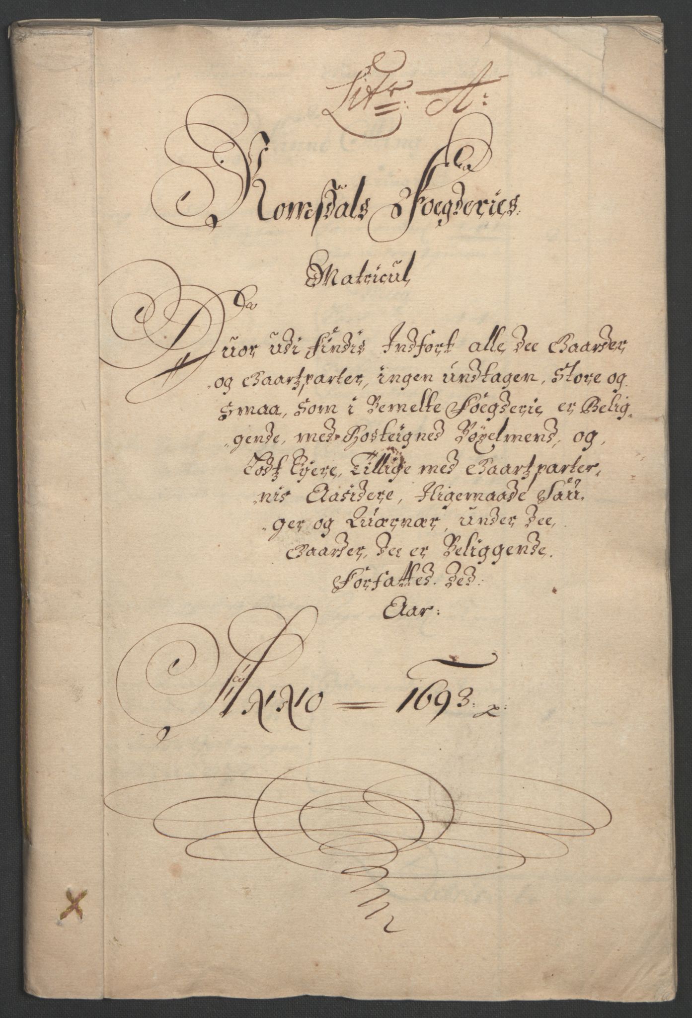 Rentekammeret inntil 1814, Reviderte regnskaper, Fogderegnskap, RA/EA-4092/R55/L3651: Fogderegnskap Romsdal, 1693-1694, p. 9