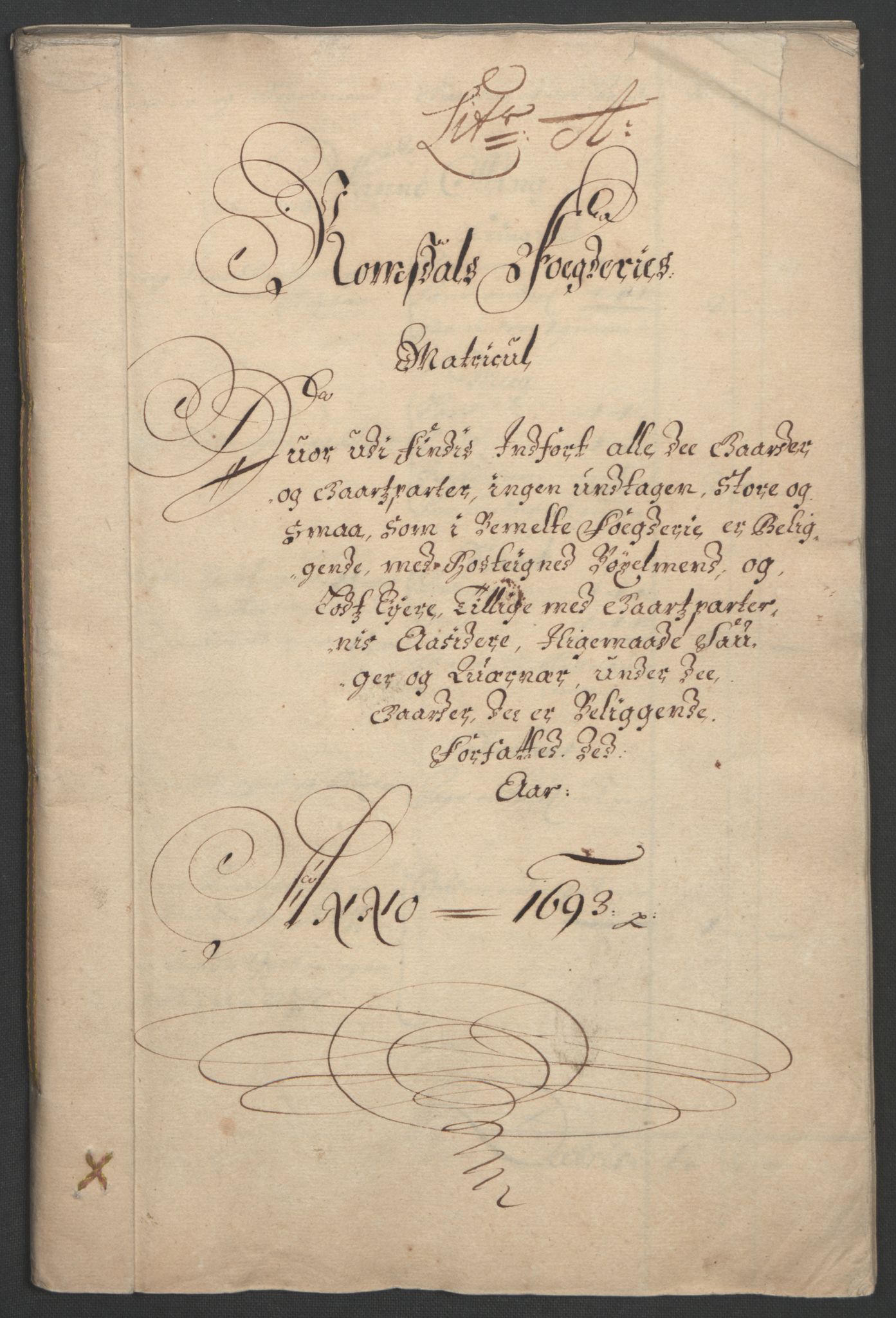 Rentekammeret inntil 1814, Reviderte regnskaper, Fogderegnskap, AV/RA-EA-4092/R55/L3651: Fogderegnskap Romsdal, 1693-1694, p. 9