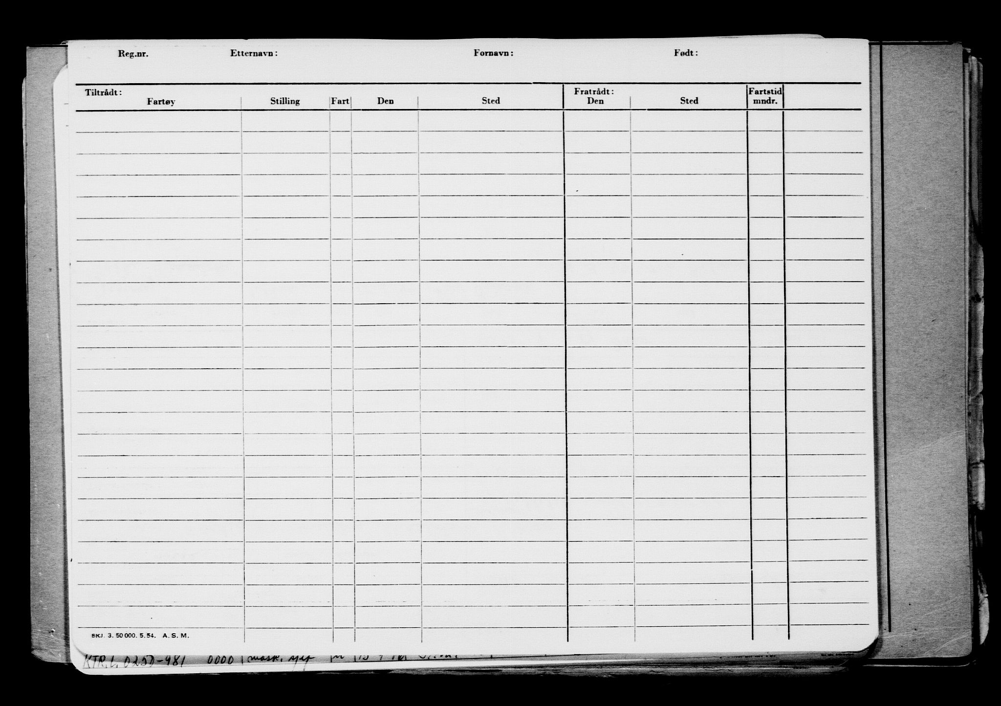 Direktoratet for sjømenn, AV/RA-S-3545/G/Gb/L0146: Hovedkort, 1917, p. 321