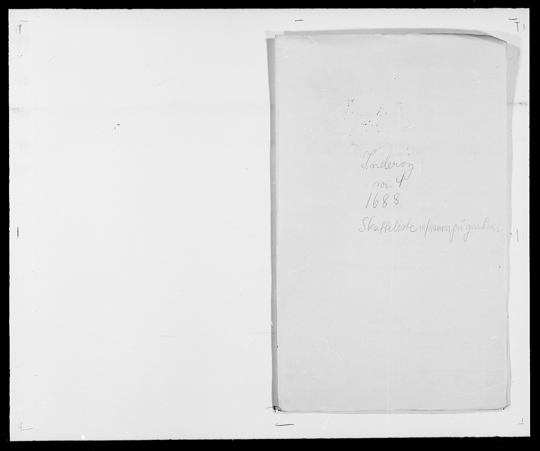 Rentekammeret inntil 1814, Reviderte regnskaper, Fogderegnskap, RA/EA-4092/R63/L4306: Fogderegnskap Inderøy, 1687-1689, p. 370