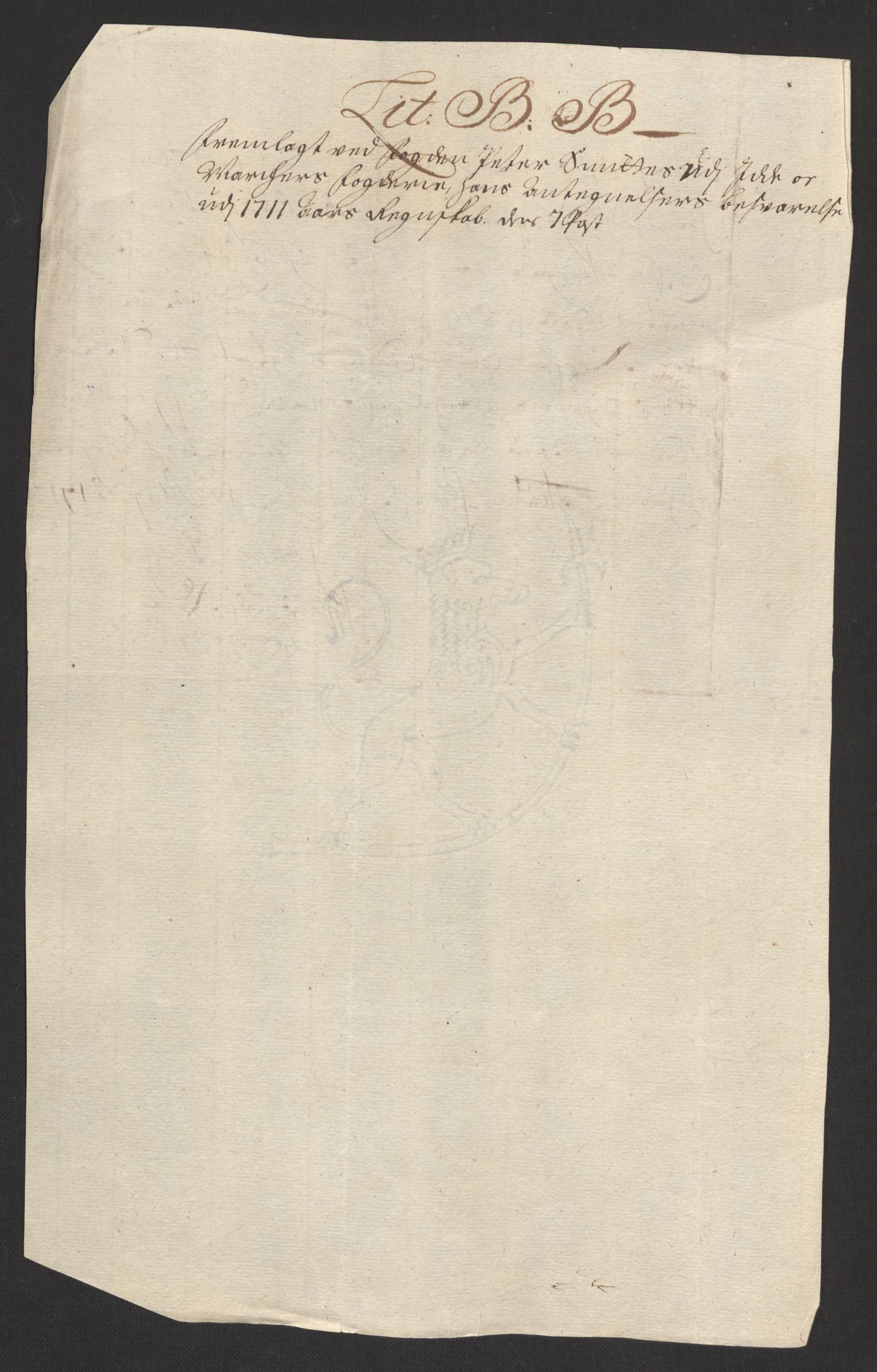 Rentekammeret inntil 1814, Reviderte regnskaper, Fogderegnskap, AV/RA-EA-4092/R01/L0020: Fogderegnskap Idd og Marker, 1711, p. 245