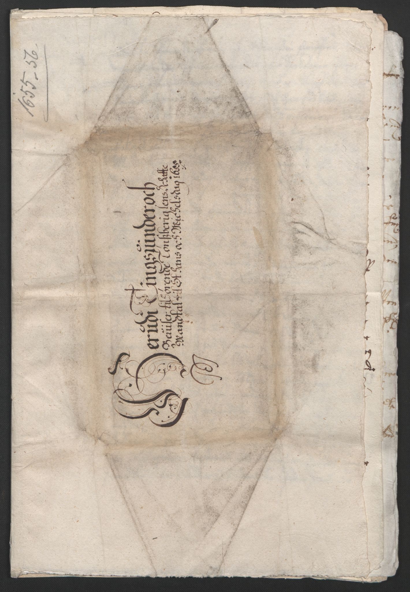 Rentekammeret inntil 1814, Reviderte regnskaper, Lensregnskaper, RA/EA-5023/R/Rb/Rbo/L0032: Tønsberg len, 1653-1656