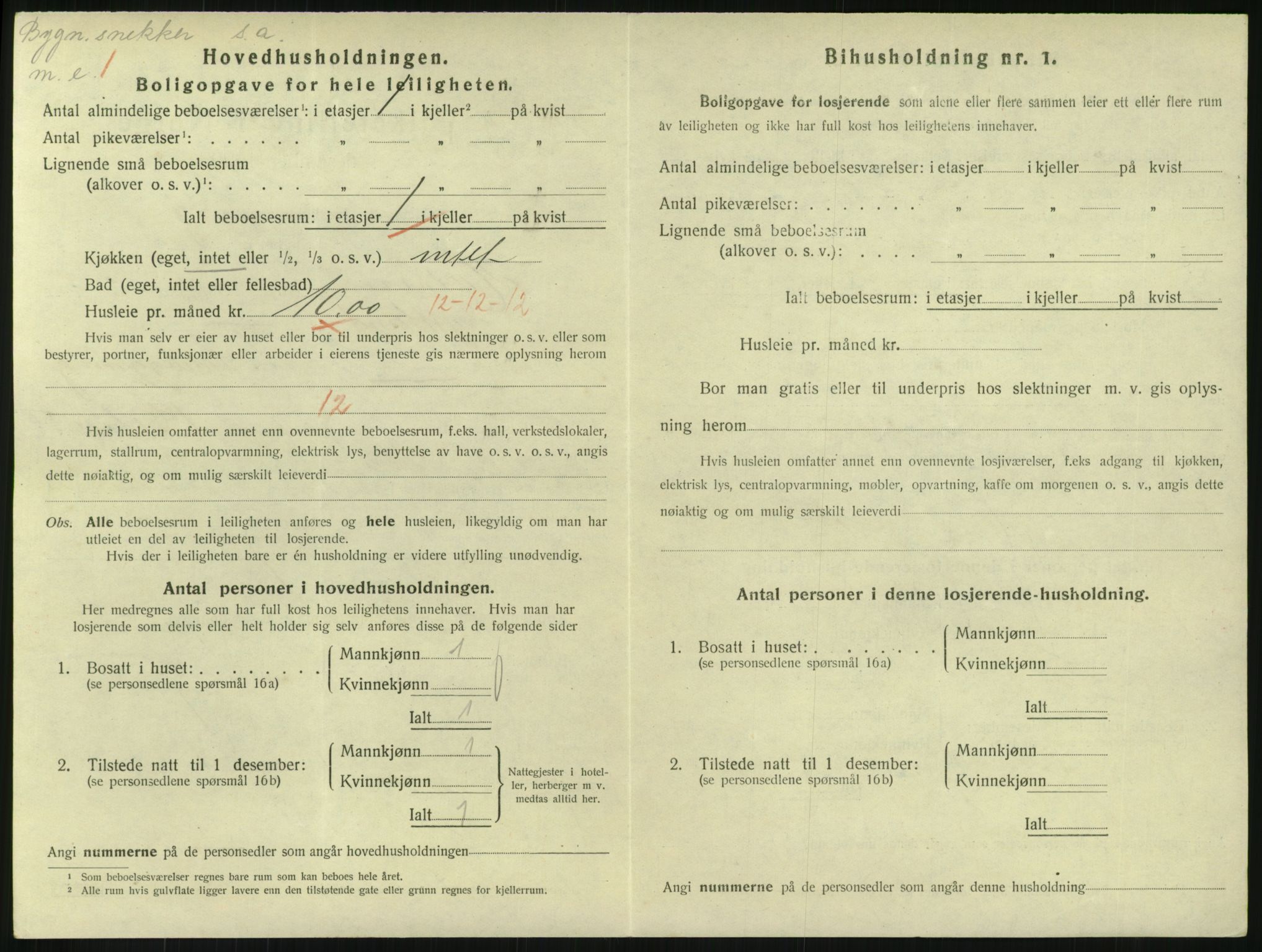 SAKO, 1920 census for Horten, 1920, p. 3142