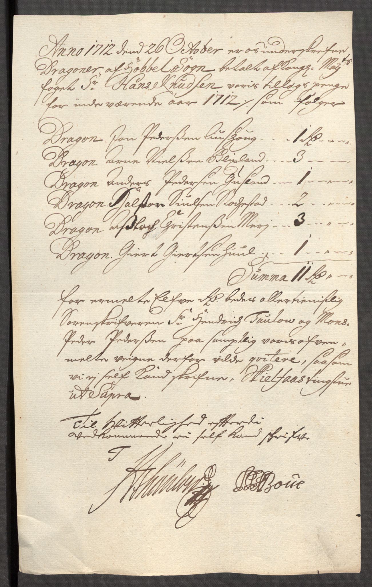 Rentekammeret inntil 1814, Reviderte regnskaper, Fogderegnskap, AV/RA-EA-4092/R04/L0137: Fogderegnskap Moss, Onsøy, Tune, Veme og Åbygge, 1712, p. 182