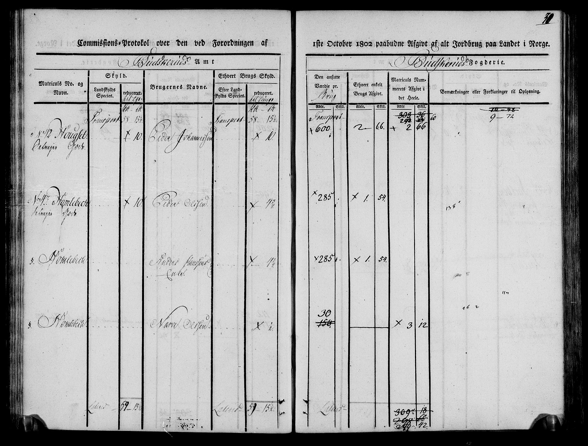 Rentekammeret inntil 1814, Realistisk ordnet avdeling, AV/RA-EA-4070/N/Ne/Nea/L0061: Buskerud fogderi. Kommisjonsprotokoll for Eiker prestegjeld, 1803, p. 31