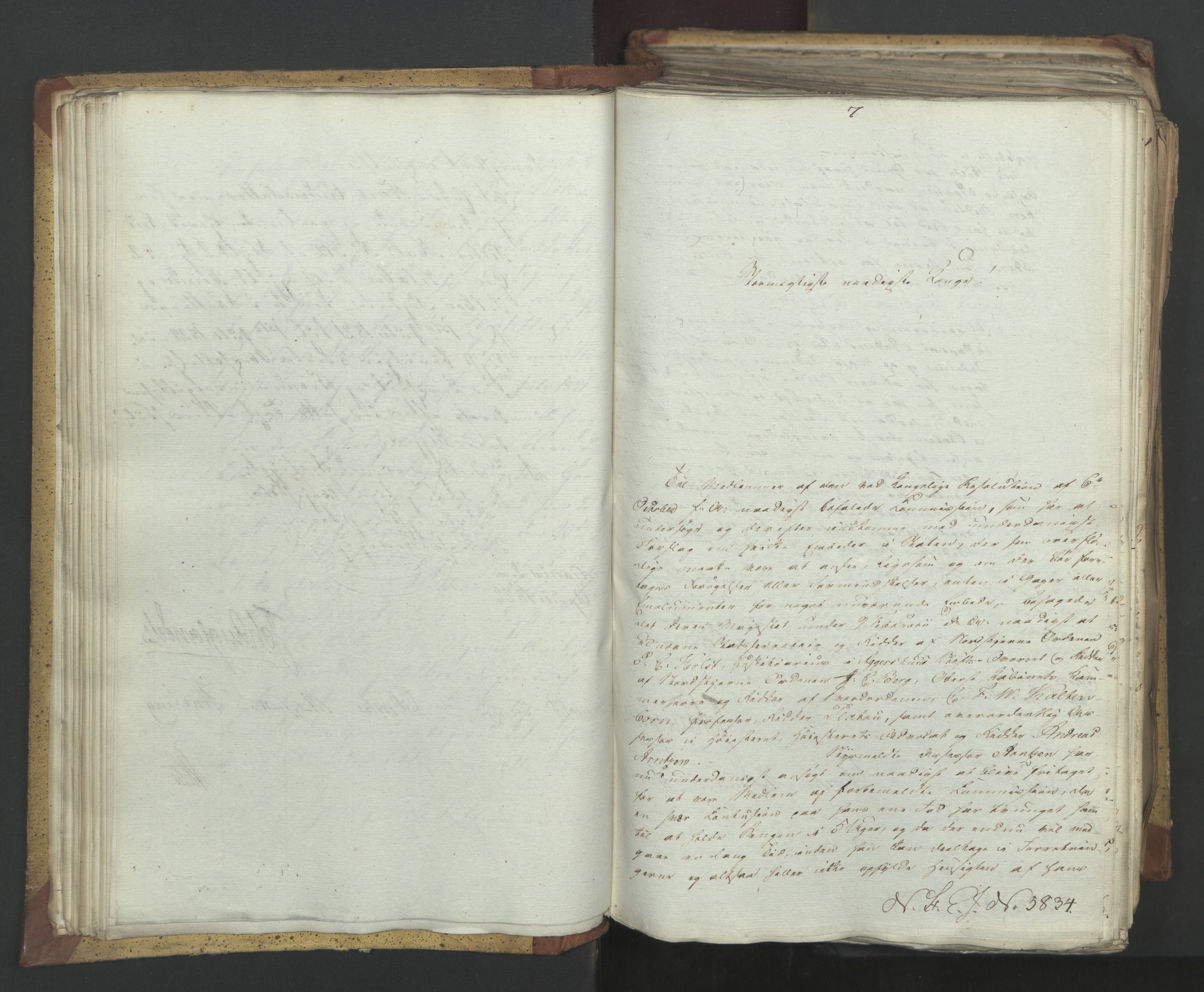 Statsrådsavdelingen i Stockholm, AV/RA-S-1003/D/Da/L0030: Regjeringsinnstillinger nr. 5800-5931, 1822, p. 62