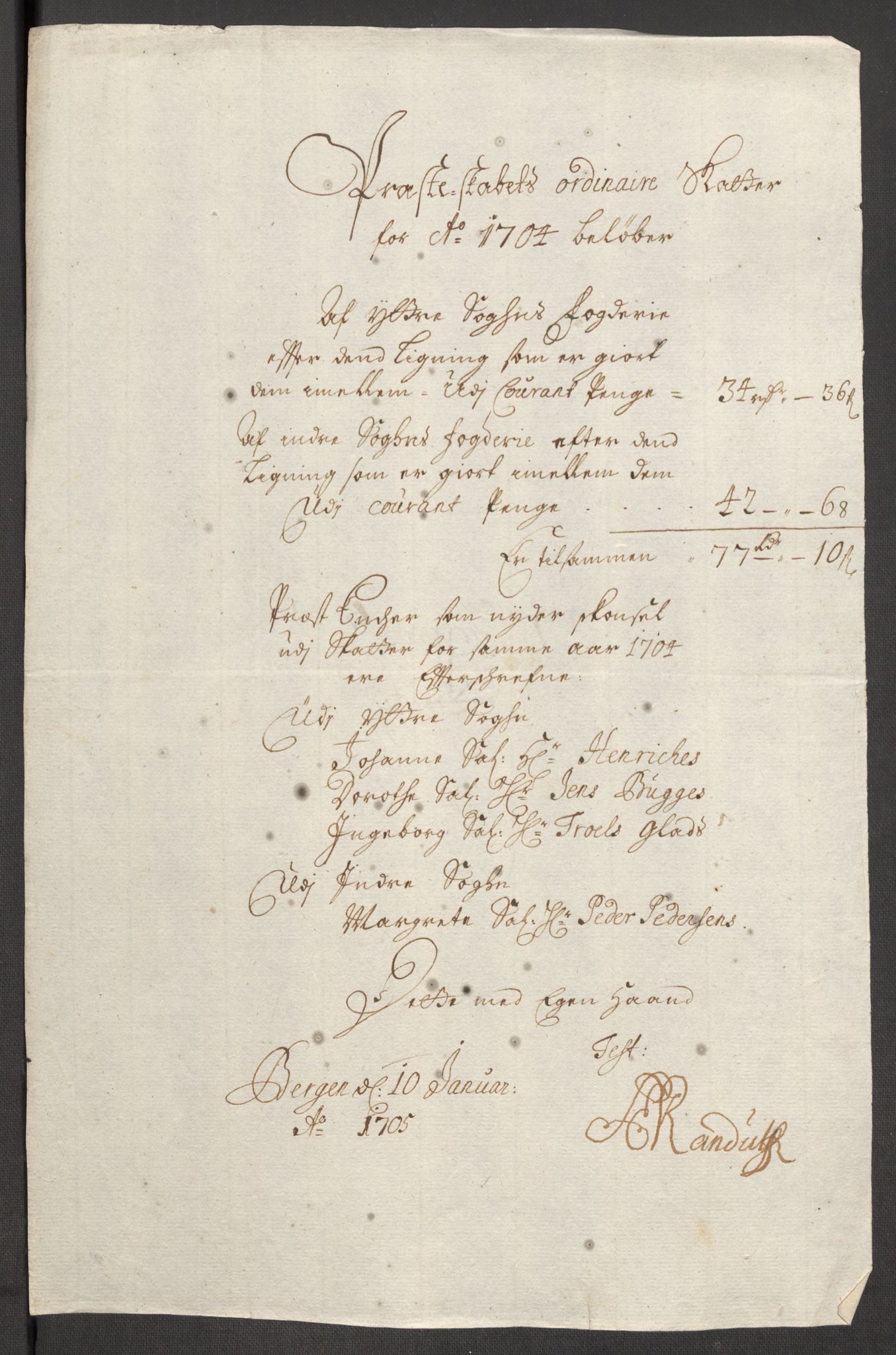 Rentekammeret inntil 1814, Reviderte regnskaper, Fogderegnskap, RA/EA-4092/R52/L3313: Fogderegnskap Sogn, 1703-1704, p. 397