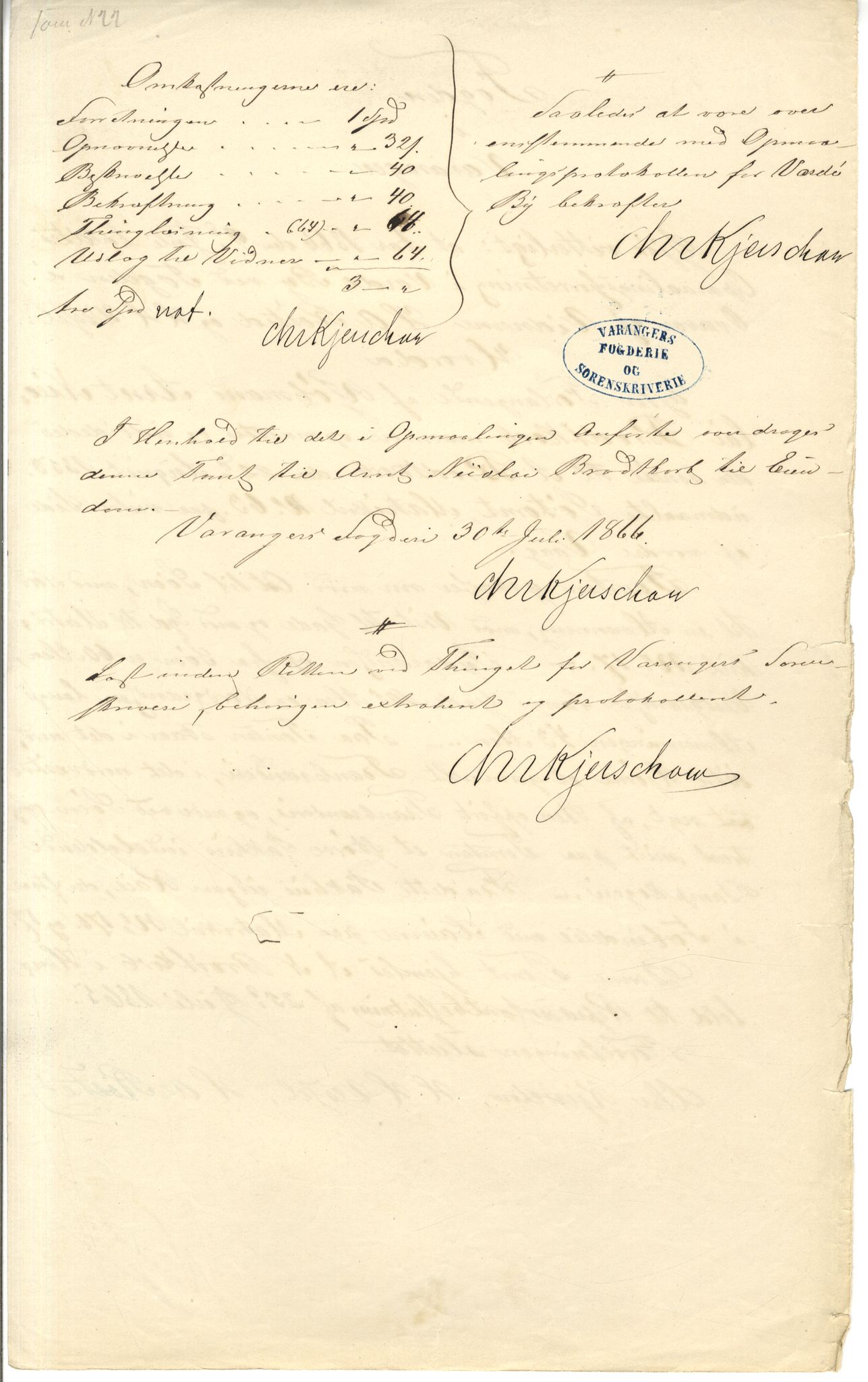 Brodtkorb handel A/S, VAMU/A-0001/Q/Qb/L0001: Skjøter og grunnbrev i Vardø by, 1822-1943, p. 264