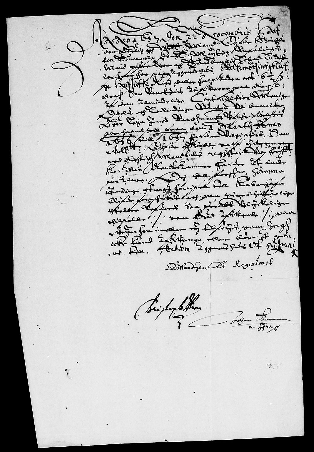 Rentekammeret inntil 1814, Reviderte regnskaper, Lensregnskaper, AV/RA-EA-5023/R/Rb/Rbl/L0006: Brunla len med Eiker len 1626-37, 1635-1638