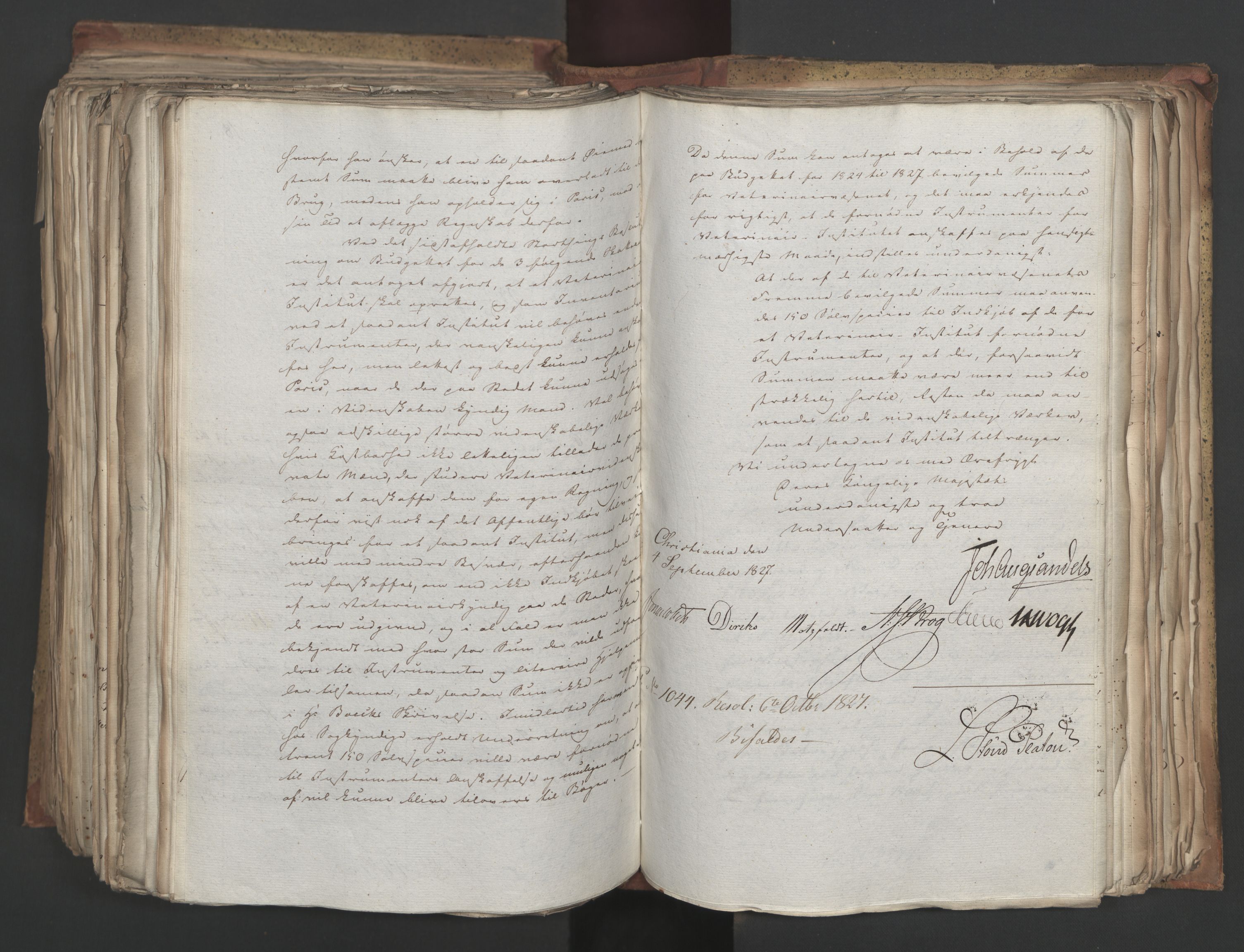 Statsrådsavdelingen i Stockholm, AV/RA-S-1003/D/Da/L0052: Regjeringsinnstillinger nr. 4566-4799, 1827, p. 444