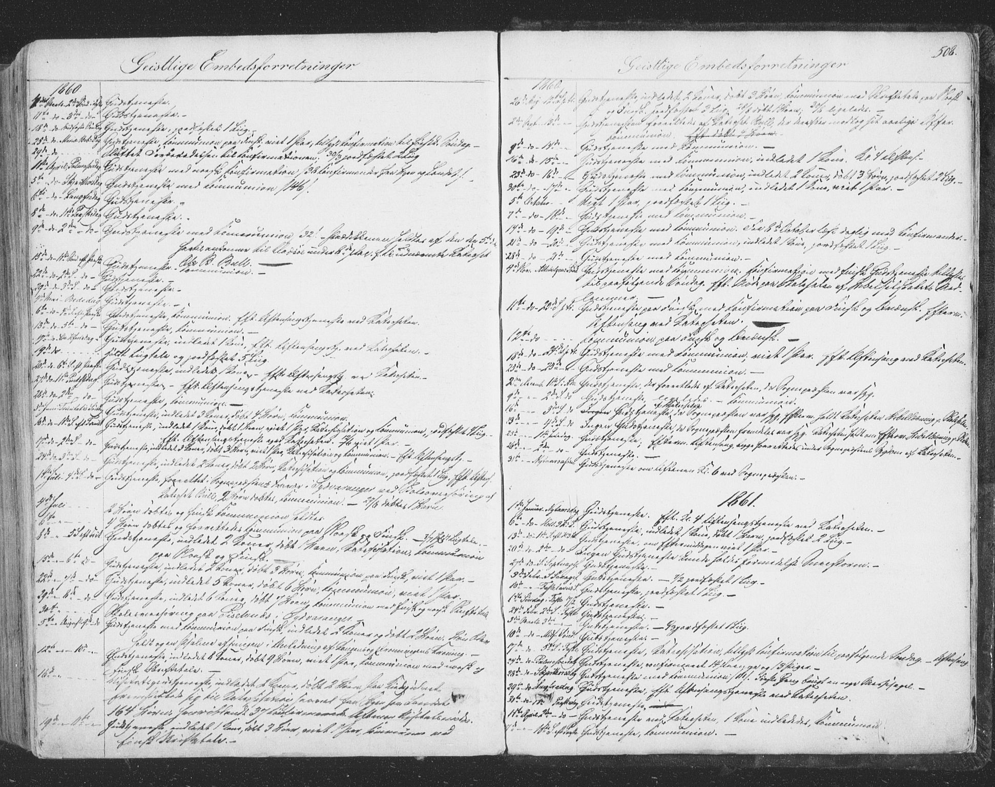Vadsø sokneprestkontor, AV/SATØ-S-1325/H/Ha/L0004kirke: Parish register (official) no. 4, 1854-1880, p. 508