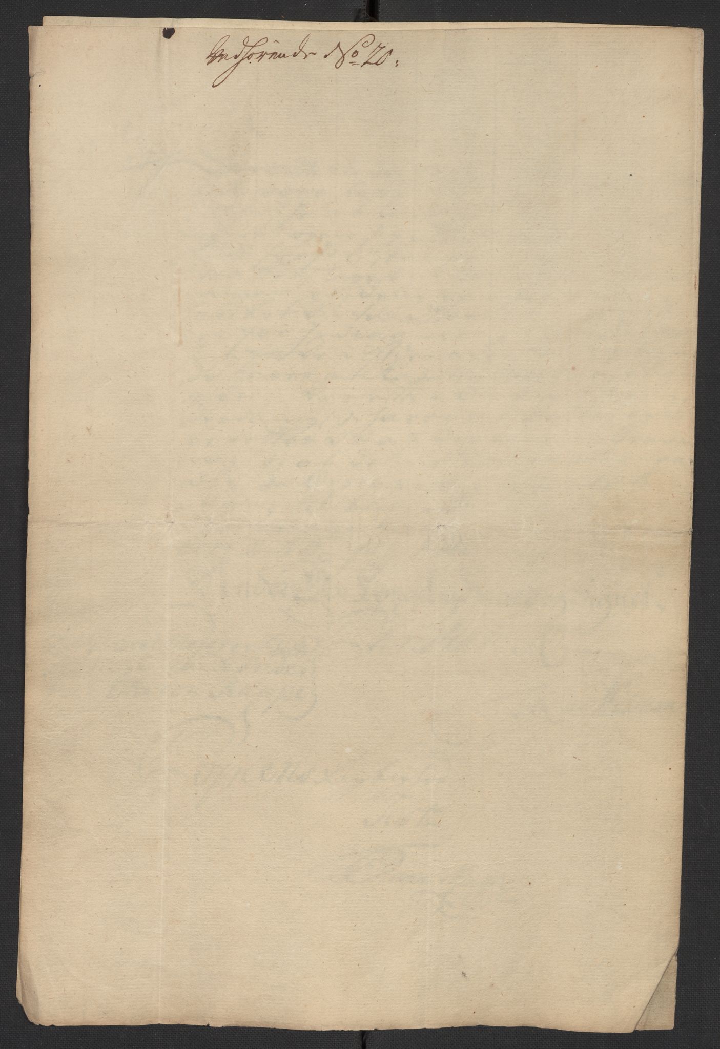 Oslo politidistrikt, SAO/A-10085/D/Da/L0001: Innkomne brev, pro memoria m.v., 1729-1779, p. 19