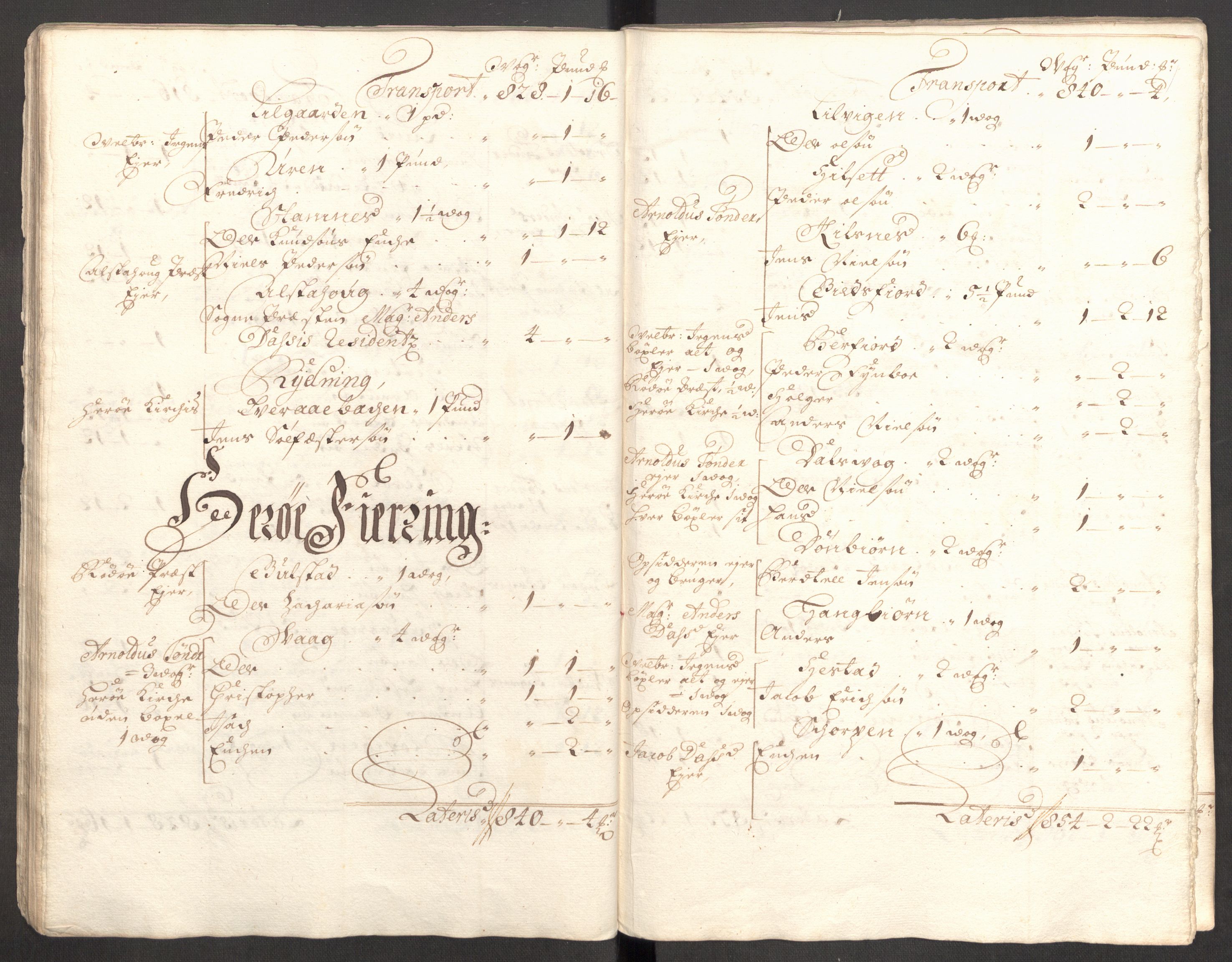 Rentekammeret inntil 1814, Reviderte regnskaper, Fogderegnskap, AV/RA-EA-4092/R65/L4511: Fogderegnskap Helgeland, 1710-1711, p. 46