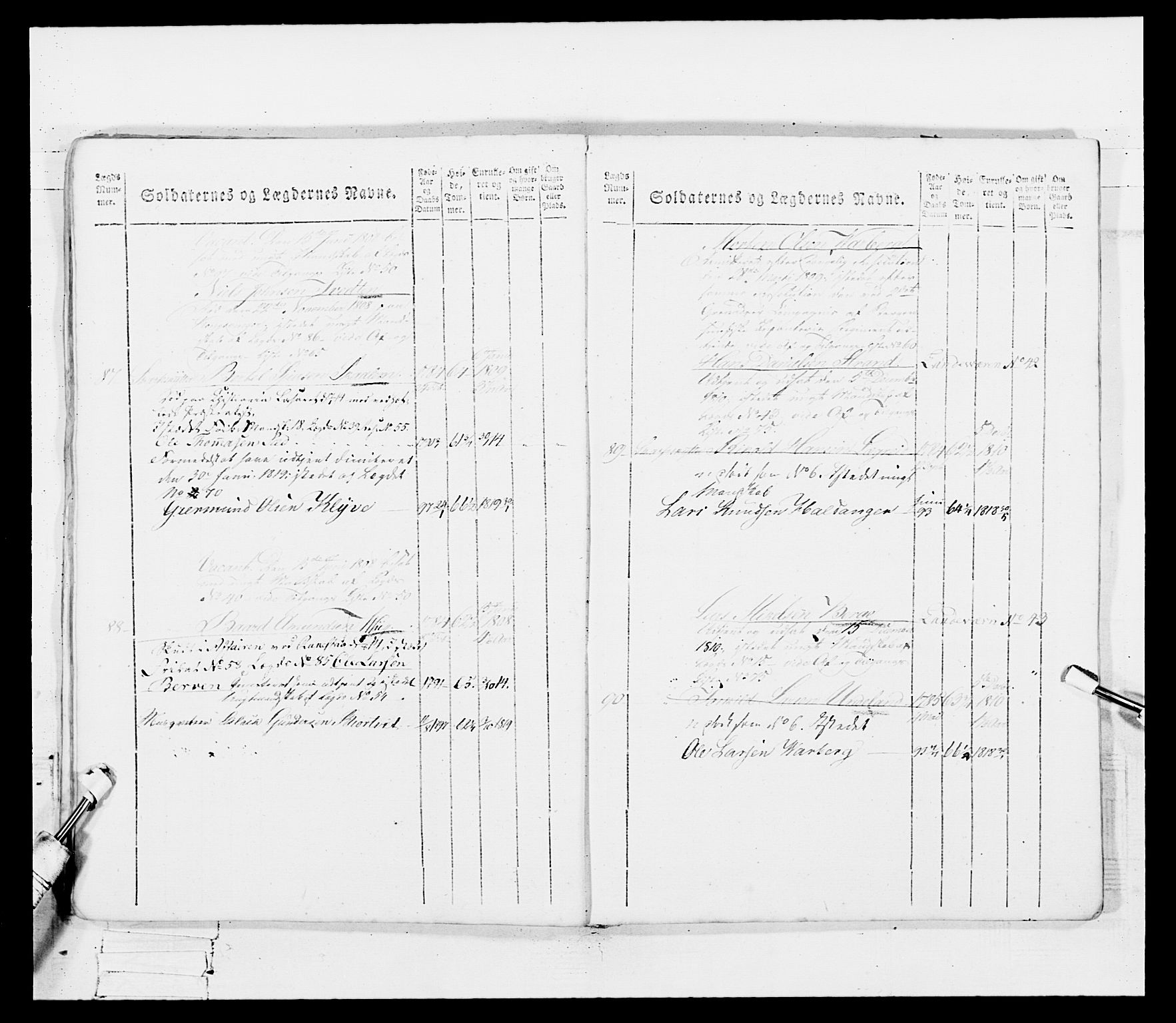 Generalitets- og kommissariatskollegiet, Det kongelige norske kommissariatskollegium, AV/RA-EA-5420/E/Eh/L0099: Bergenhusiske nasjonale infanteriregiment, 1812, p. 527