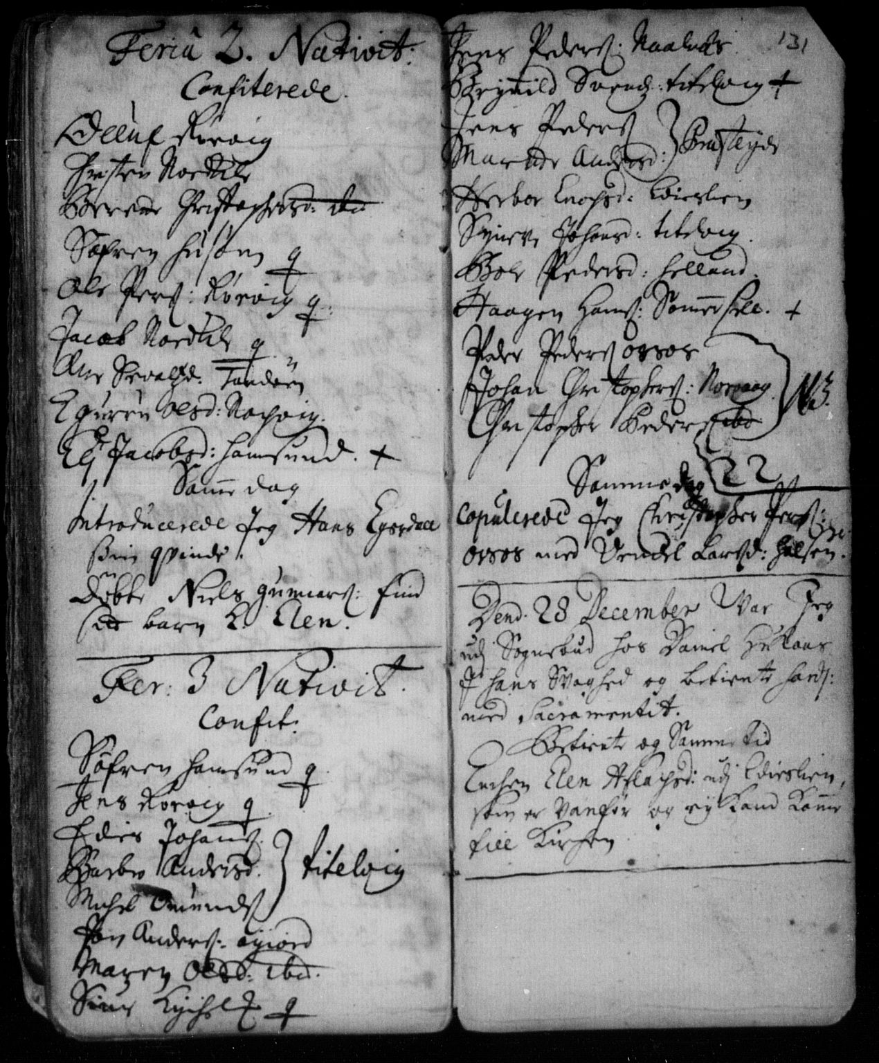 Ministerialprotokoller, klokkerbøker og fødselsregistre - Nordland, SAT/A-1459/859/L0840: Parish register (official) no. 859A00, 1708-1738, p. 131