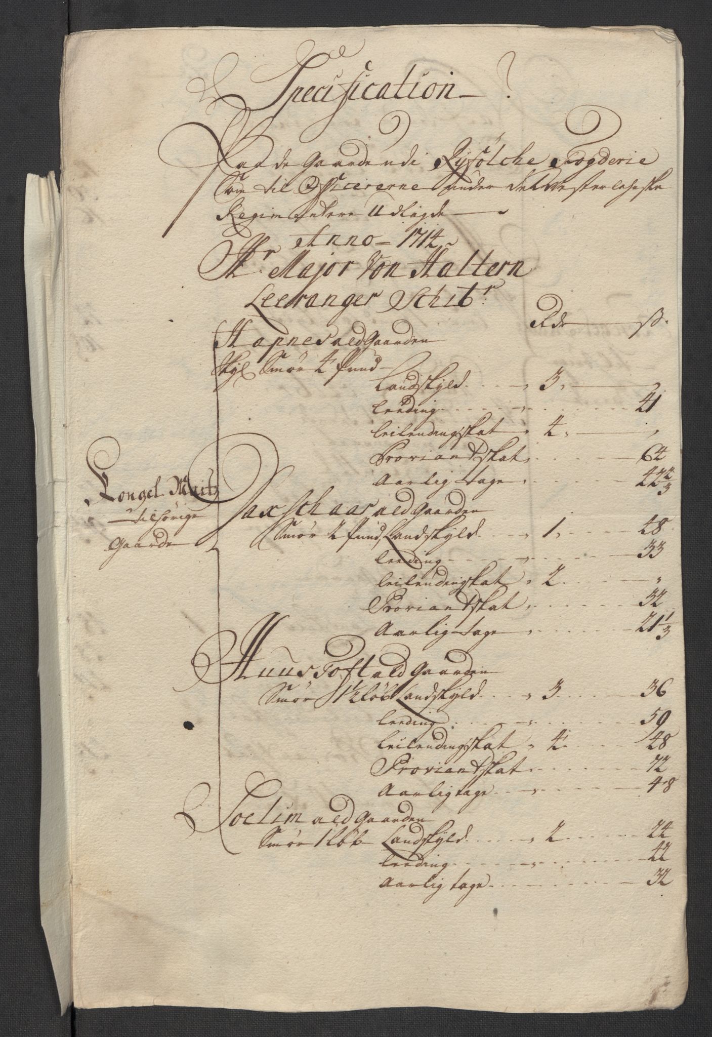 Rentekammeret inntil 1814, Reviderte regnskaper, Fogderegnskap, RA/EA-4092/R47/L2867: Fogderegnskap Ryfylke, 1714, p. 211