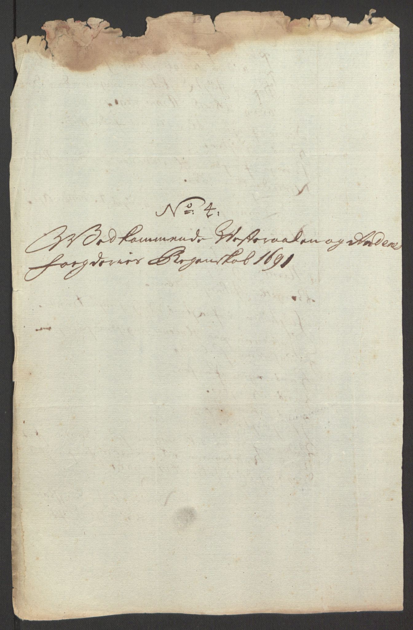 Rentekammeret inntil 1814, Reviderte regnskaper, Fogderegnskap, AV/RA-EA-4092/R67/L4676: Fogderegnskap Vesterålen, Andenes og Lofoten, 1691-1693, p. 85