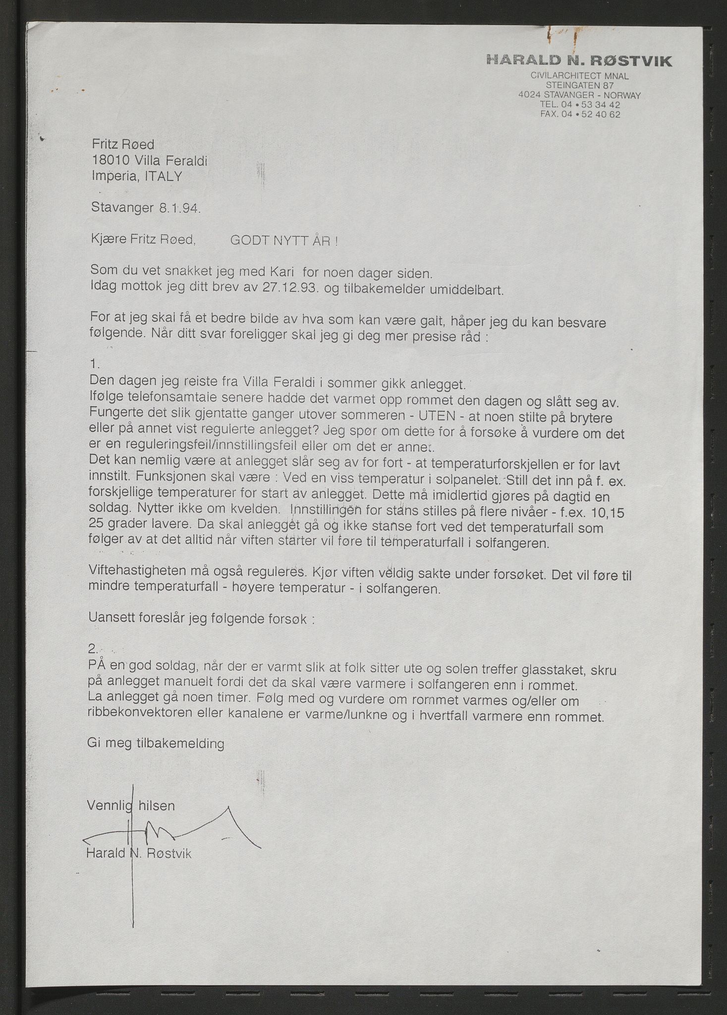 Pa 0858 - Harald N. Røstvik, AV/SAST-A-102660/E/Ea/L0013: Key Projects, 1987-2019, p. 435