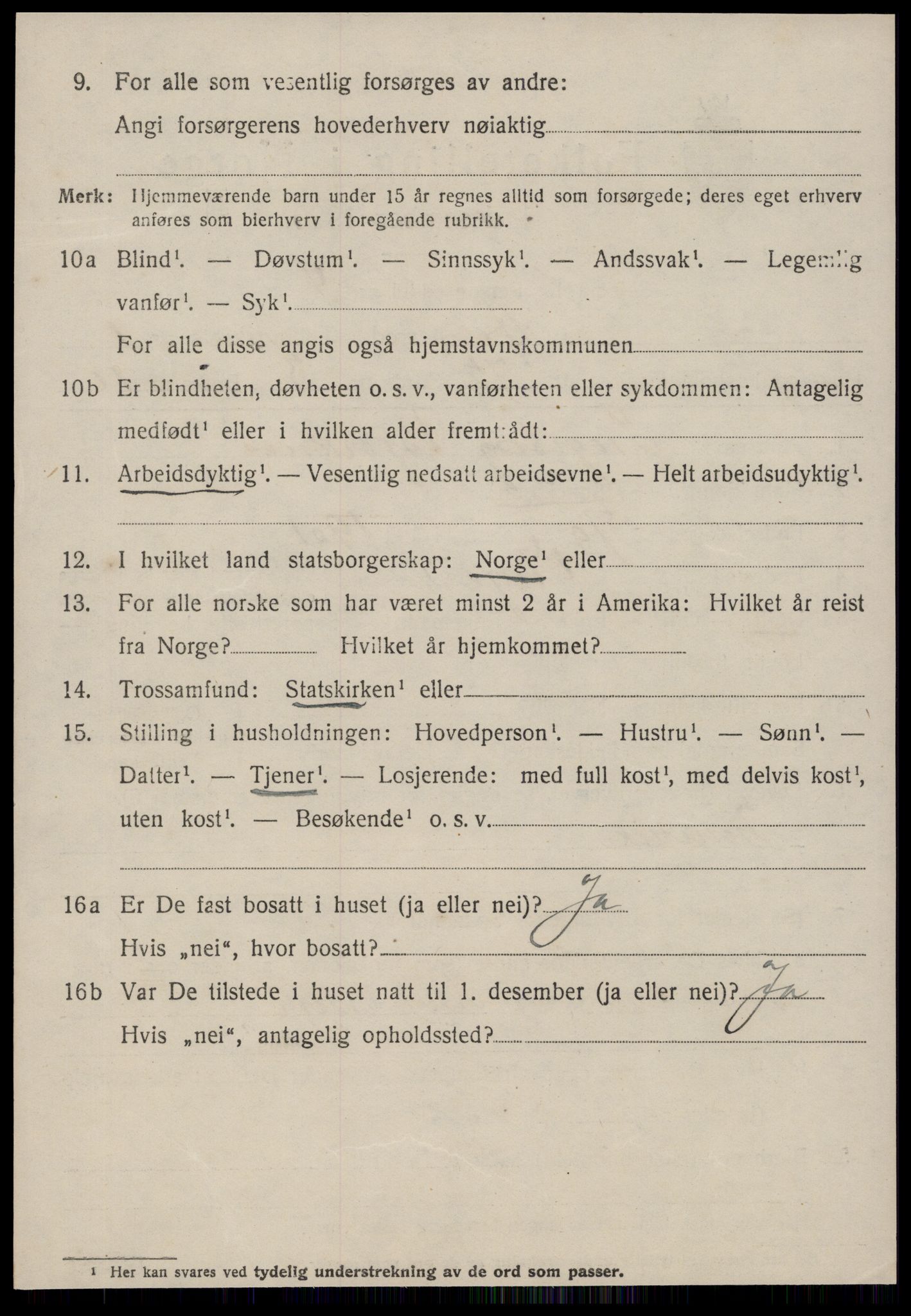 SAT, 1920 census for Øre, 1920, p. 1462