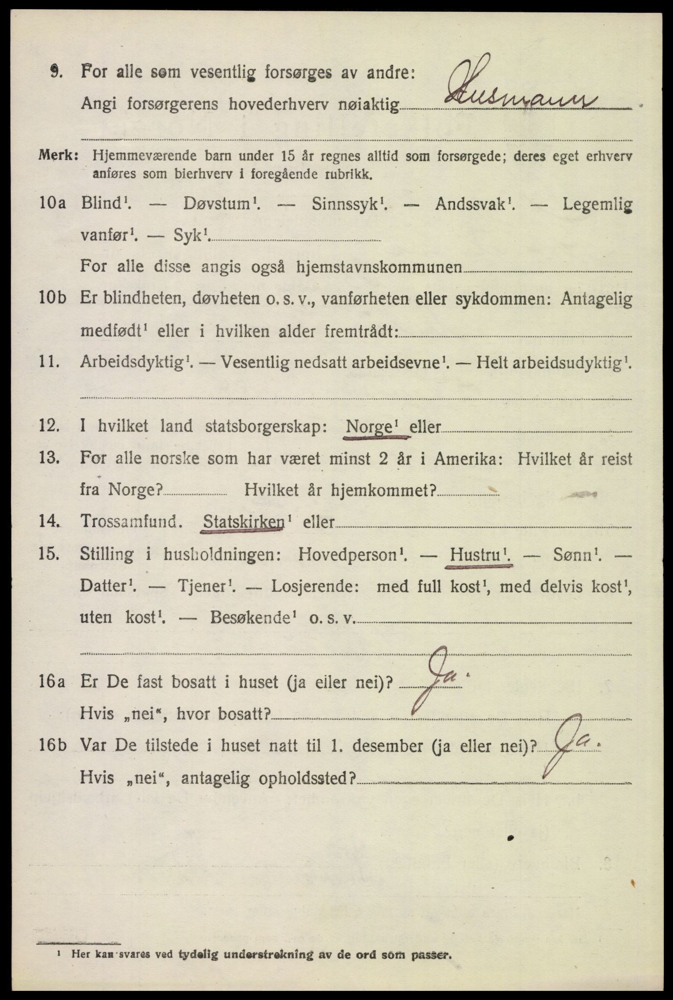 SAH, 1920 census for Stor-Elvdal, 1920, p. 3827