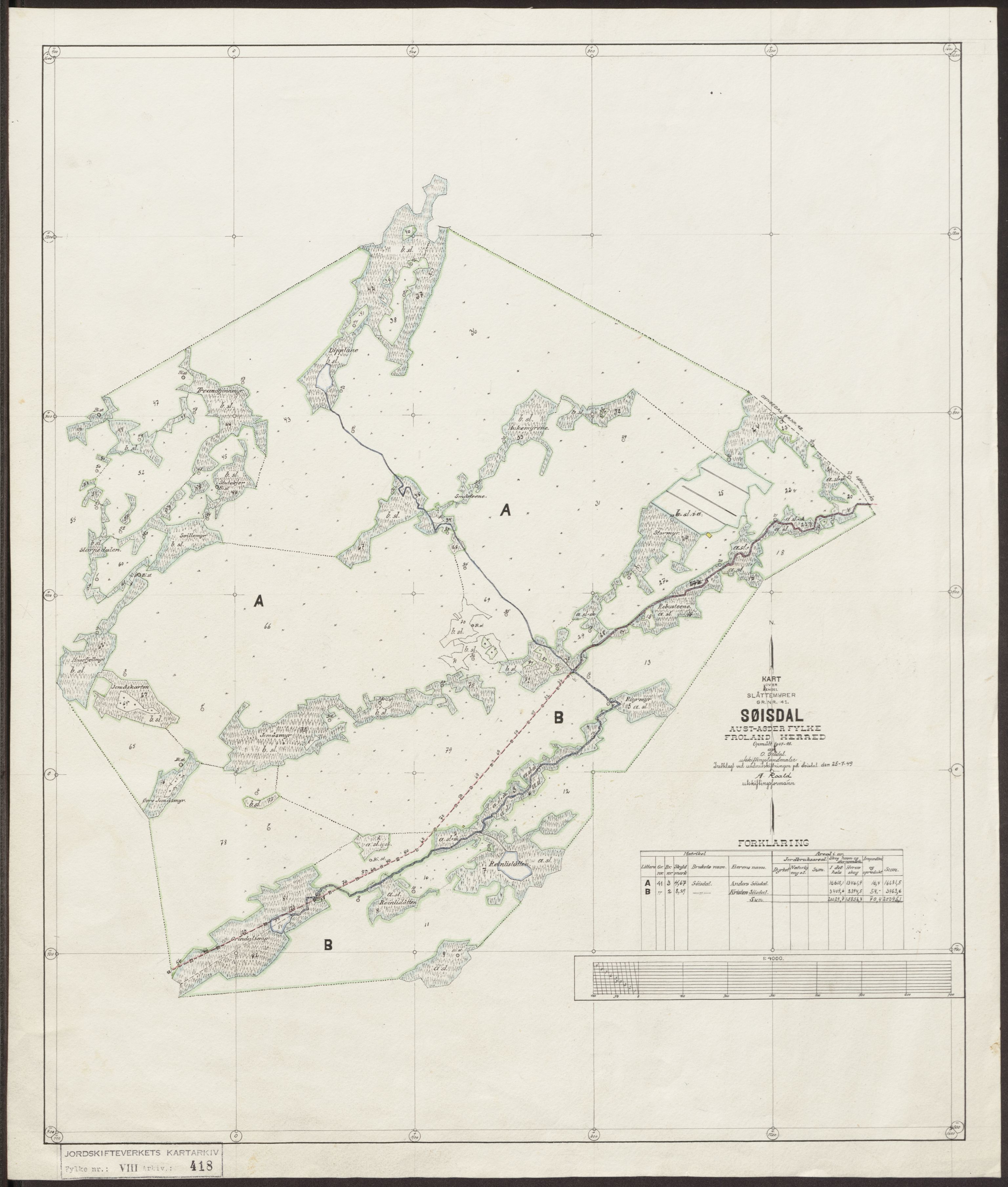 Jordskifteverkets kartarkiv, RA/S-3929/T, 1859-1988, p. 596