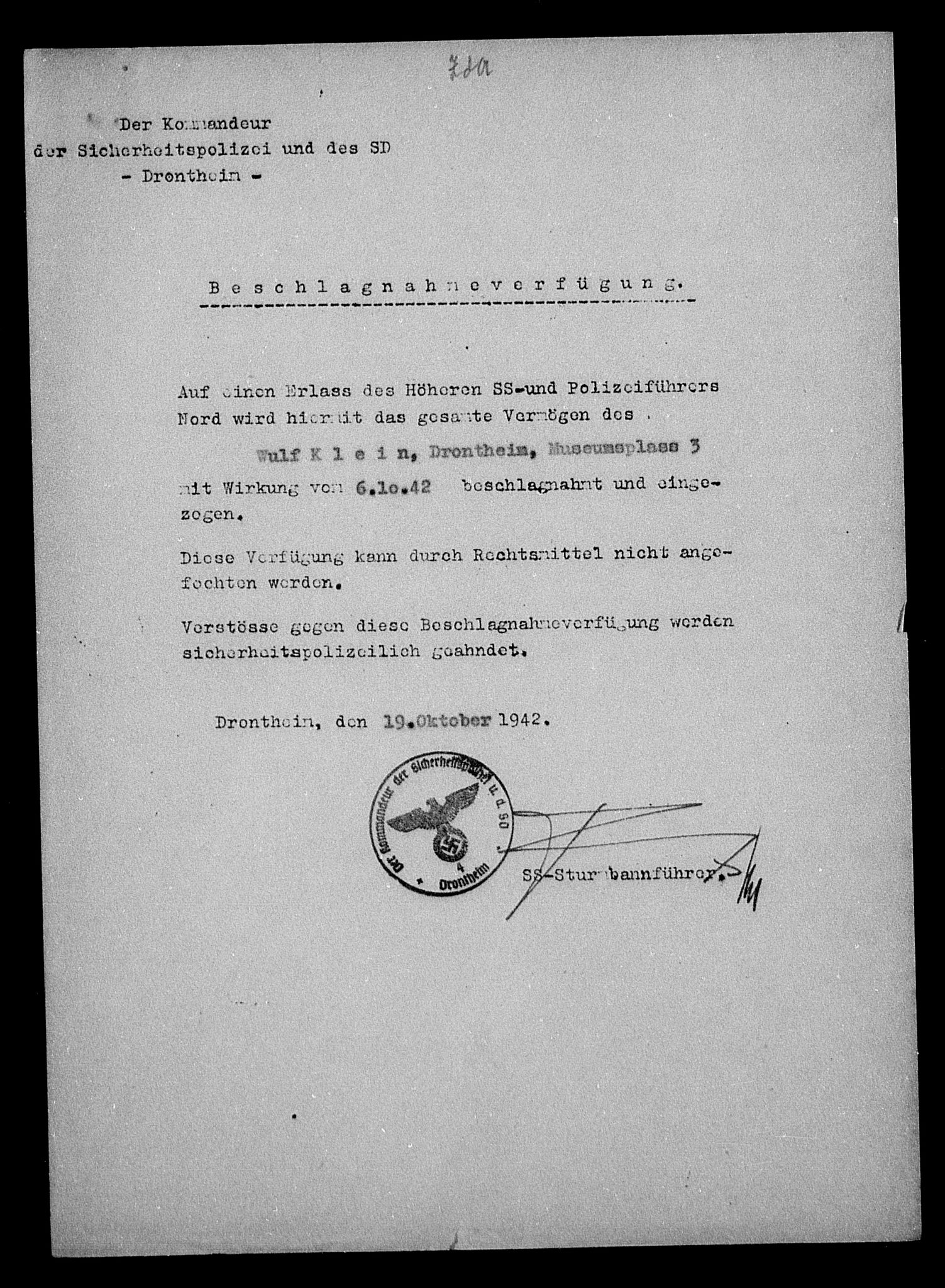 Justisdepartementet, Tilbakeføringskontoret for inndratte formuer, AV/RA-S-1564/H/Hc/Hca/L0902: --, 1945-1947, p. 316