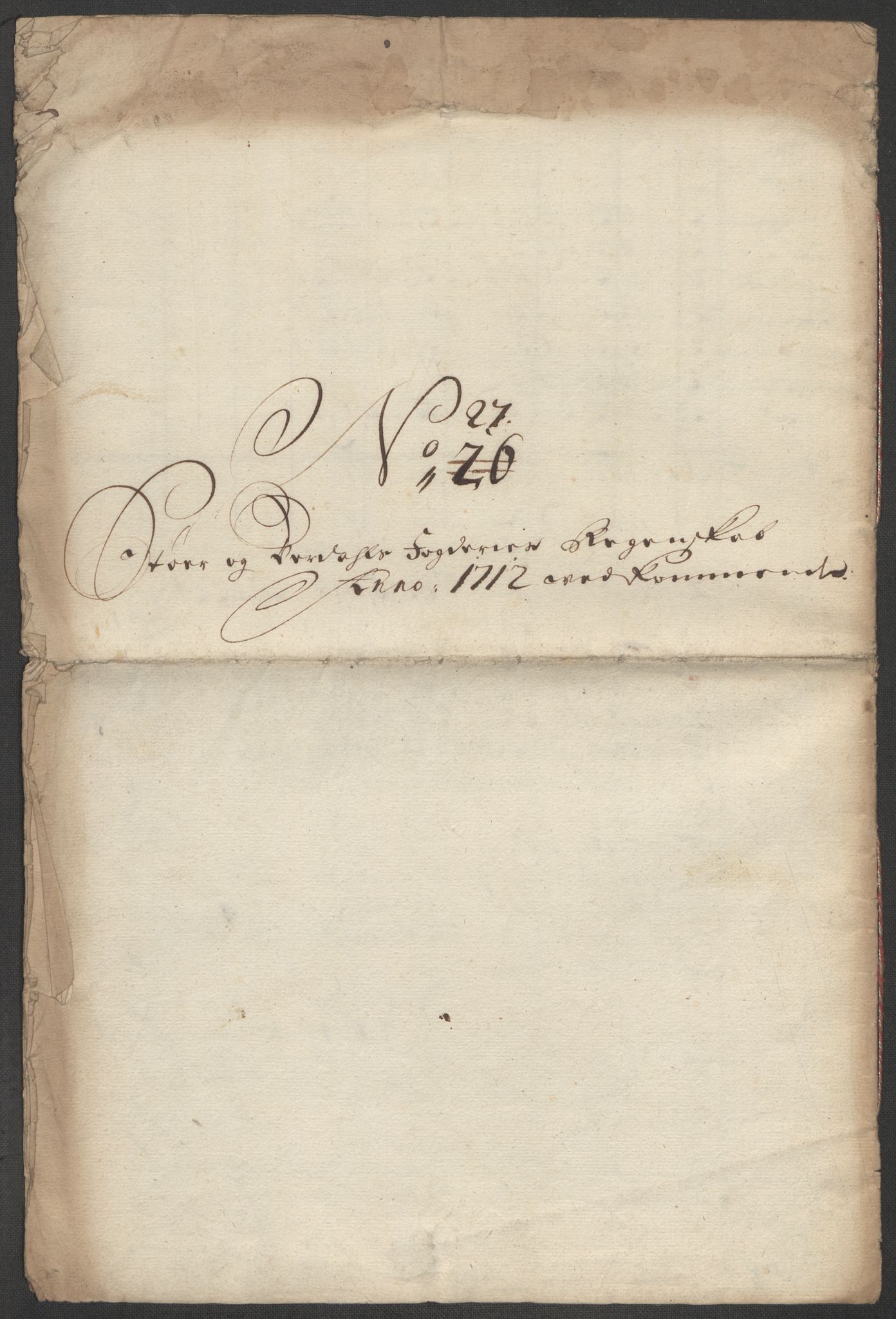 Rentekammeret inntil 1814, Reviderte regnskaper, Fogderegnskap, RA/EA-4092/R62/L4202: Fogderegnskap Stjørdal og Verdal, 1712, p. 269