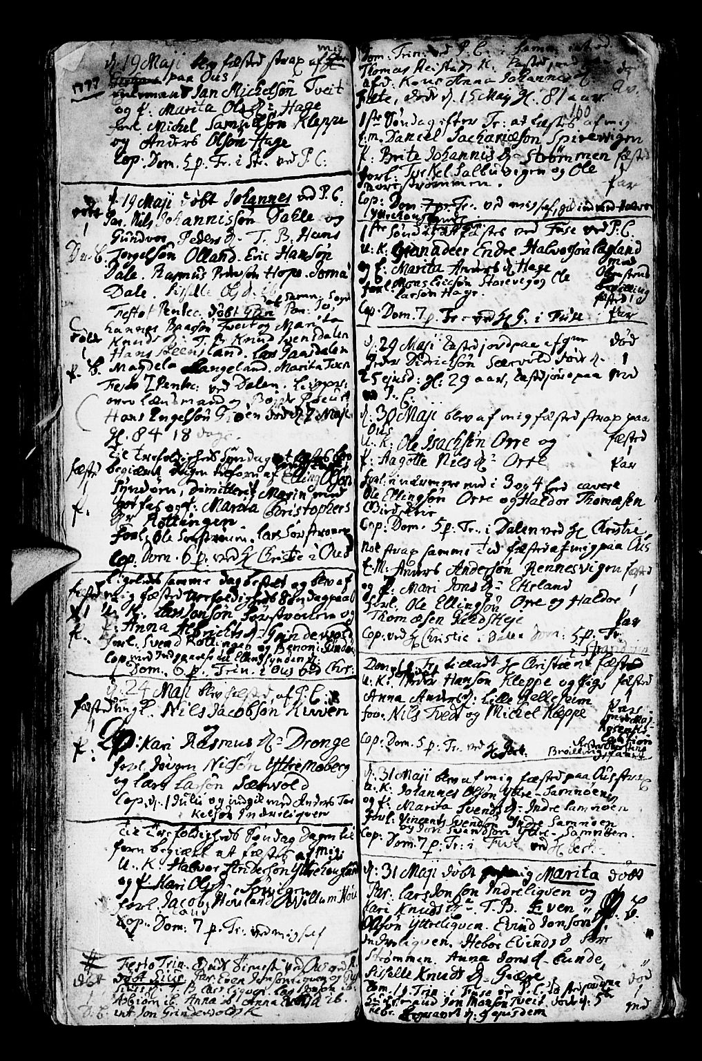 Os sokneprestembete, SAB/A-99929: Parish register (official) no. A 9, 1766-1779, p. 150