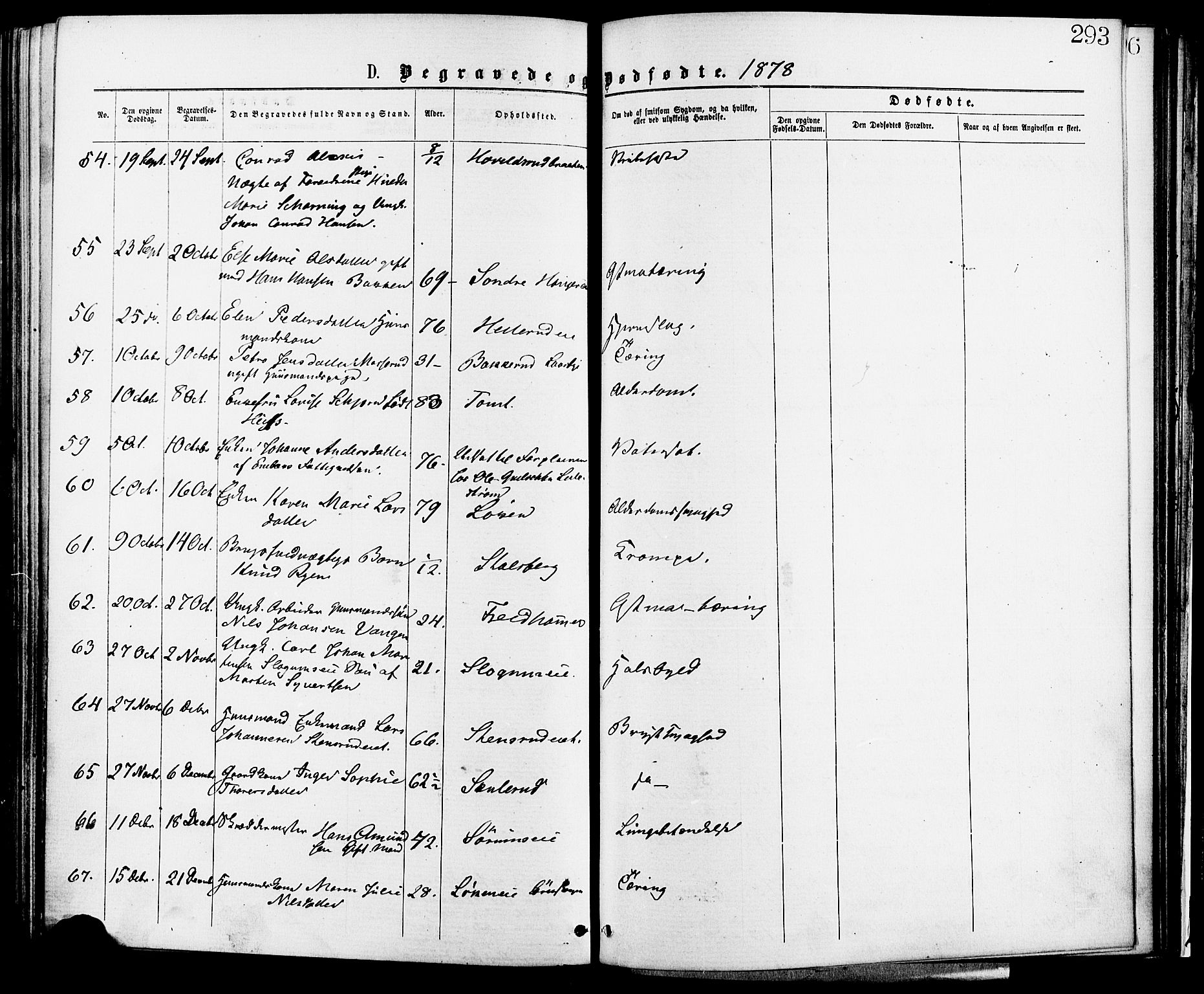 Skedsmo prestekontor Kirkebøker, AV/SAO-A-10033a/F/Fa/L0012: Parish register (official) no. I 12, 1876-1883, p. 293