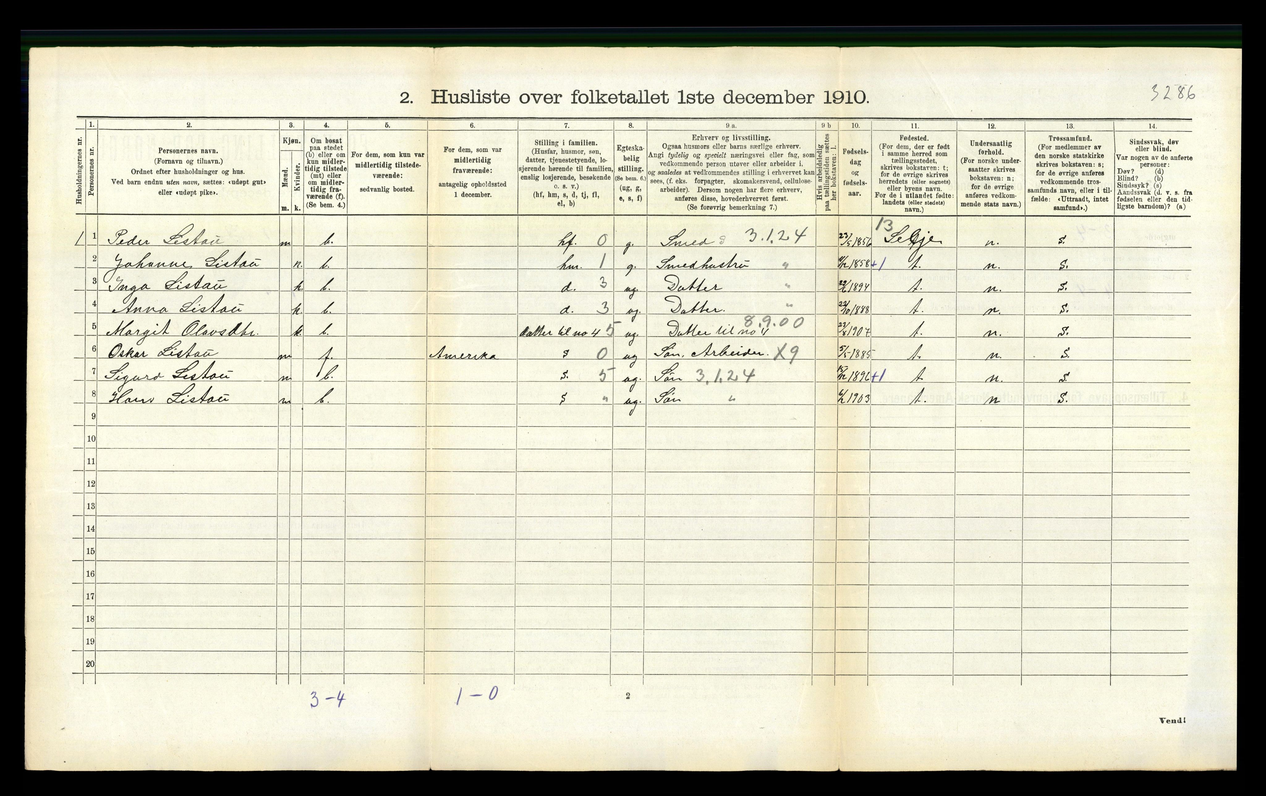 RA, 1910 census for Herøy, 1910, p. 447