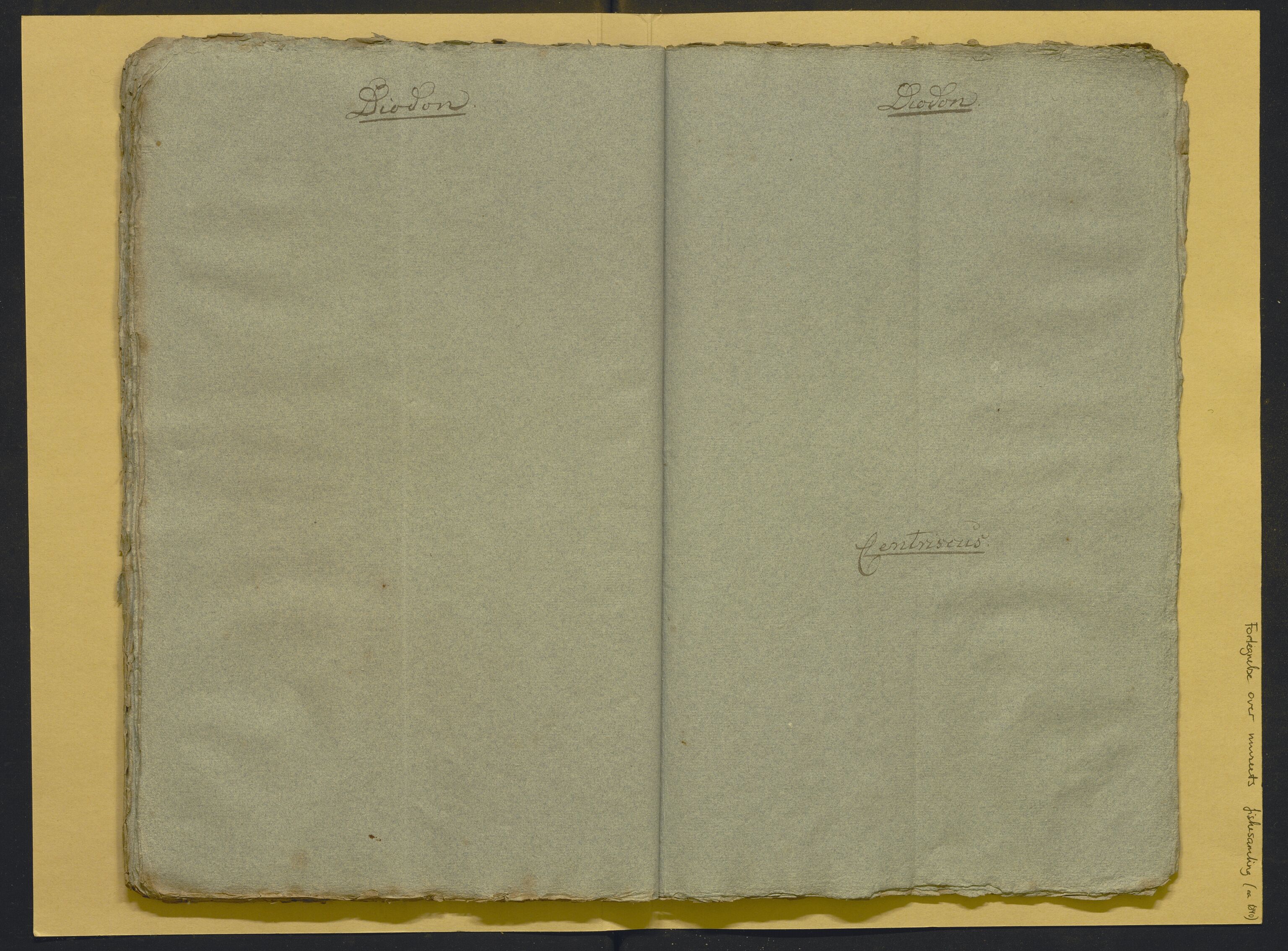 Bergens Museum, AV/SAB-A-17301/02/F/L0001: Kataloger over gjenstander og pergamentbrev , 1825-1880, p. 520
