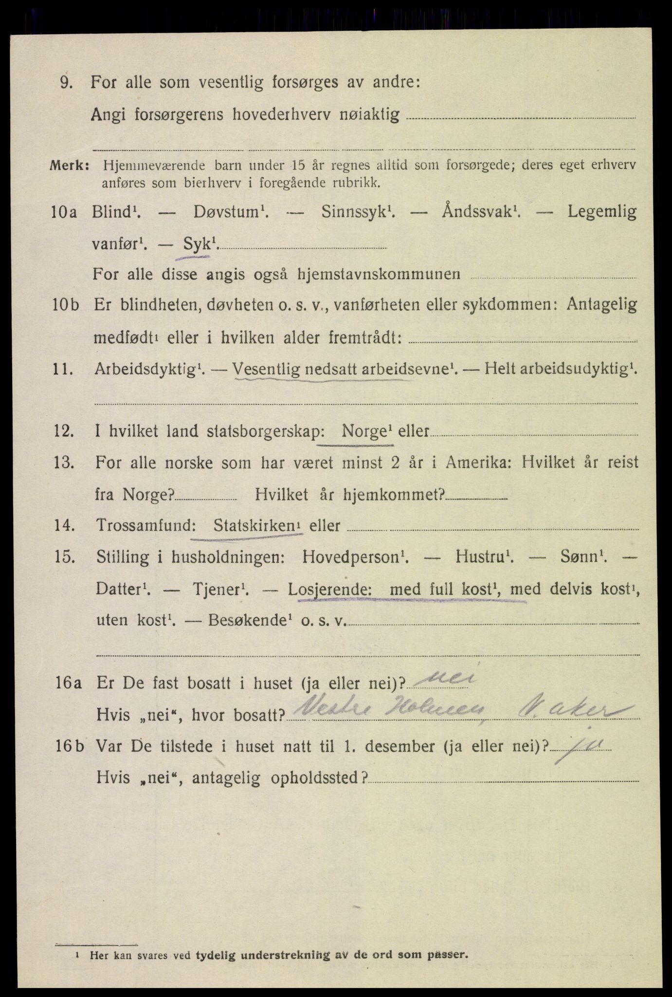 SAH, 1920 census for Ringsaker, 1920, p. 23651