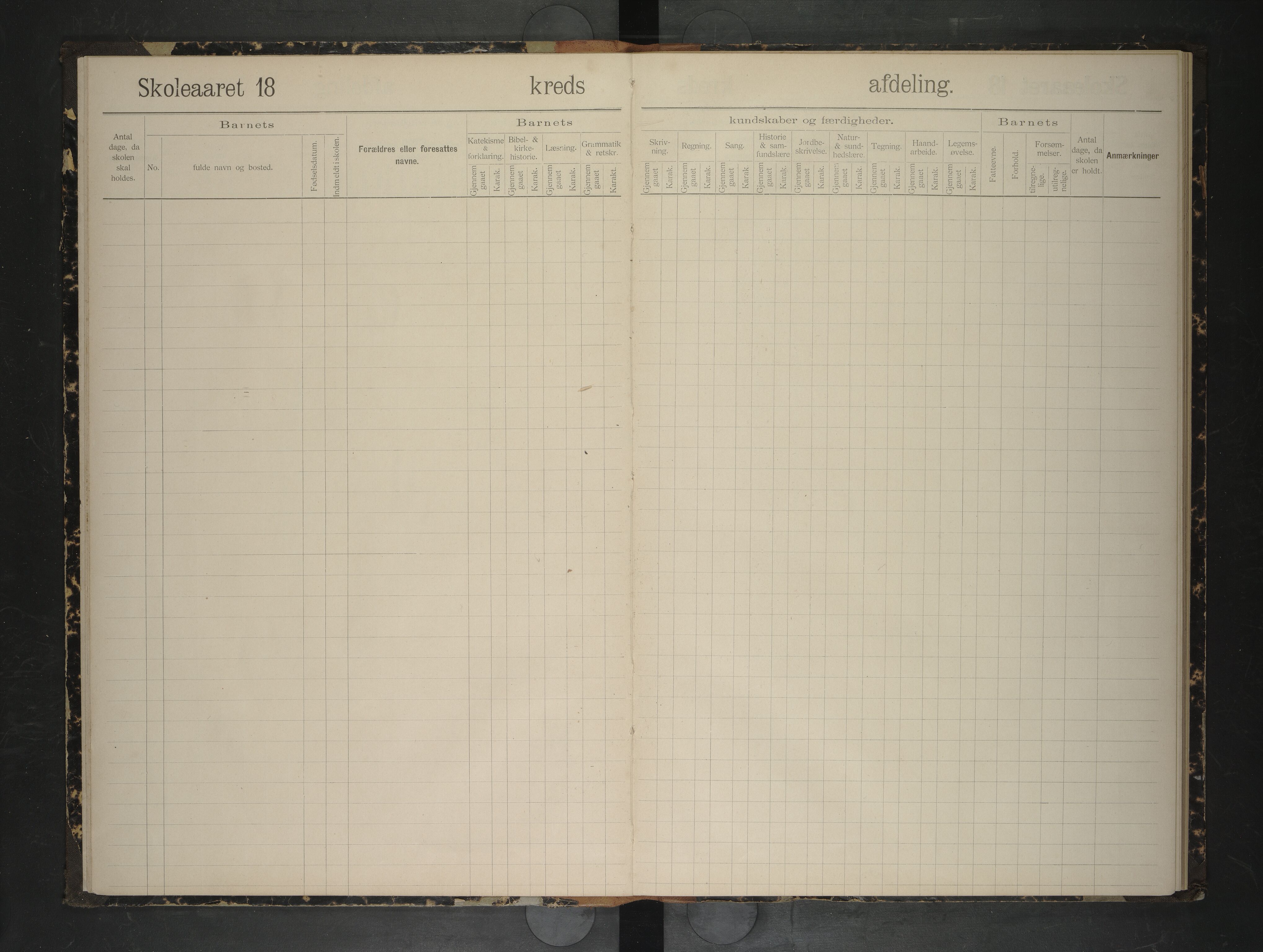 Bindal kommune. Ymse skolekretser, AIN/K-18110.510.09/F/Fa/L0039: Bindalseidet,Nordre Vedstrand,Vikgården, hovedprotokoll, 1895-1896
