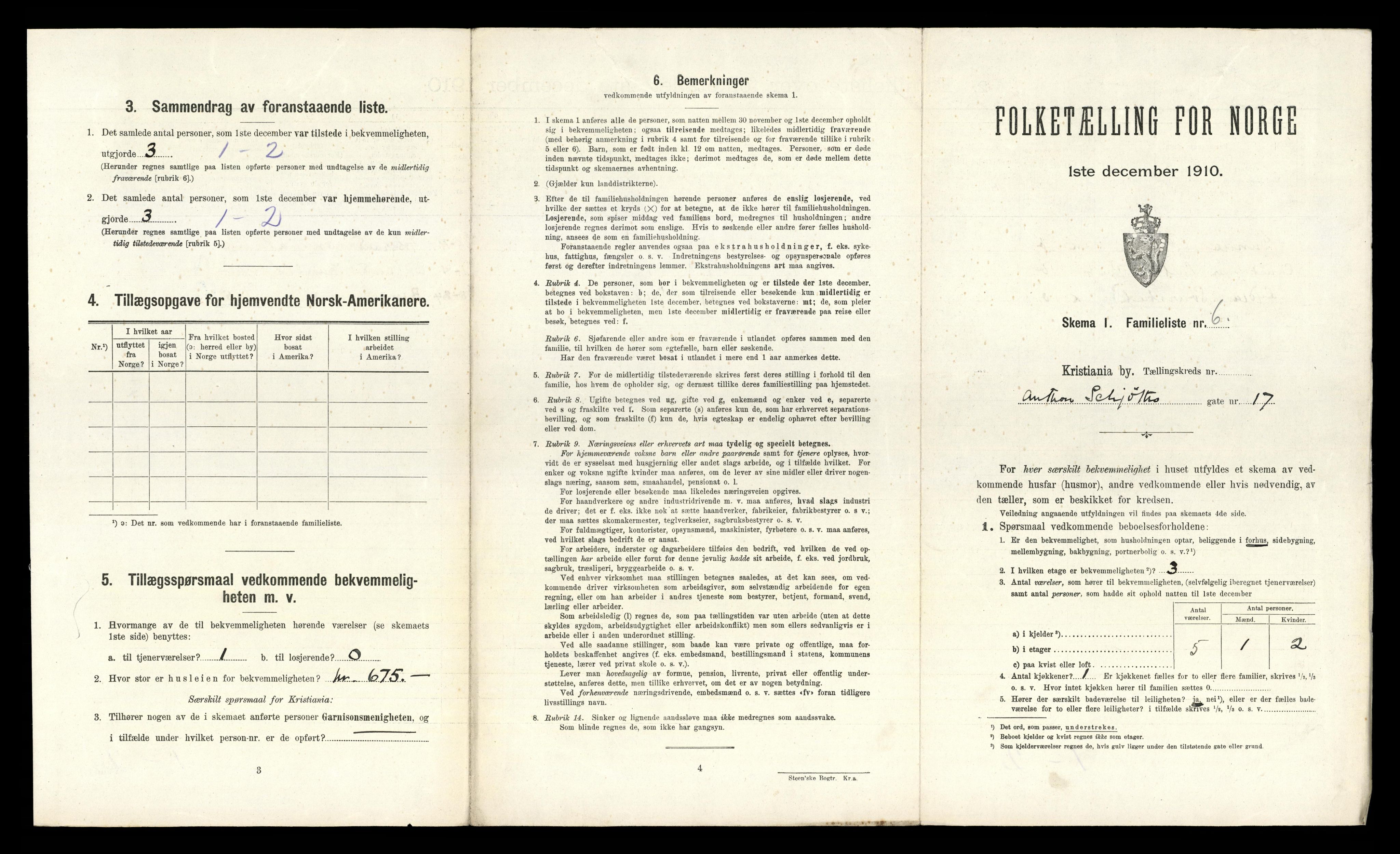 RA, 1910 census for Kristiania, 1910, p. 2567