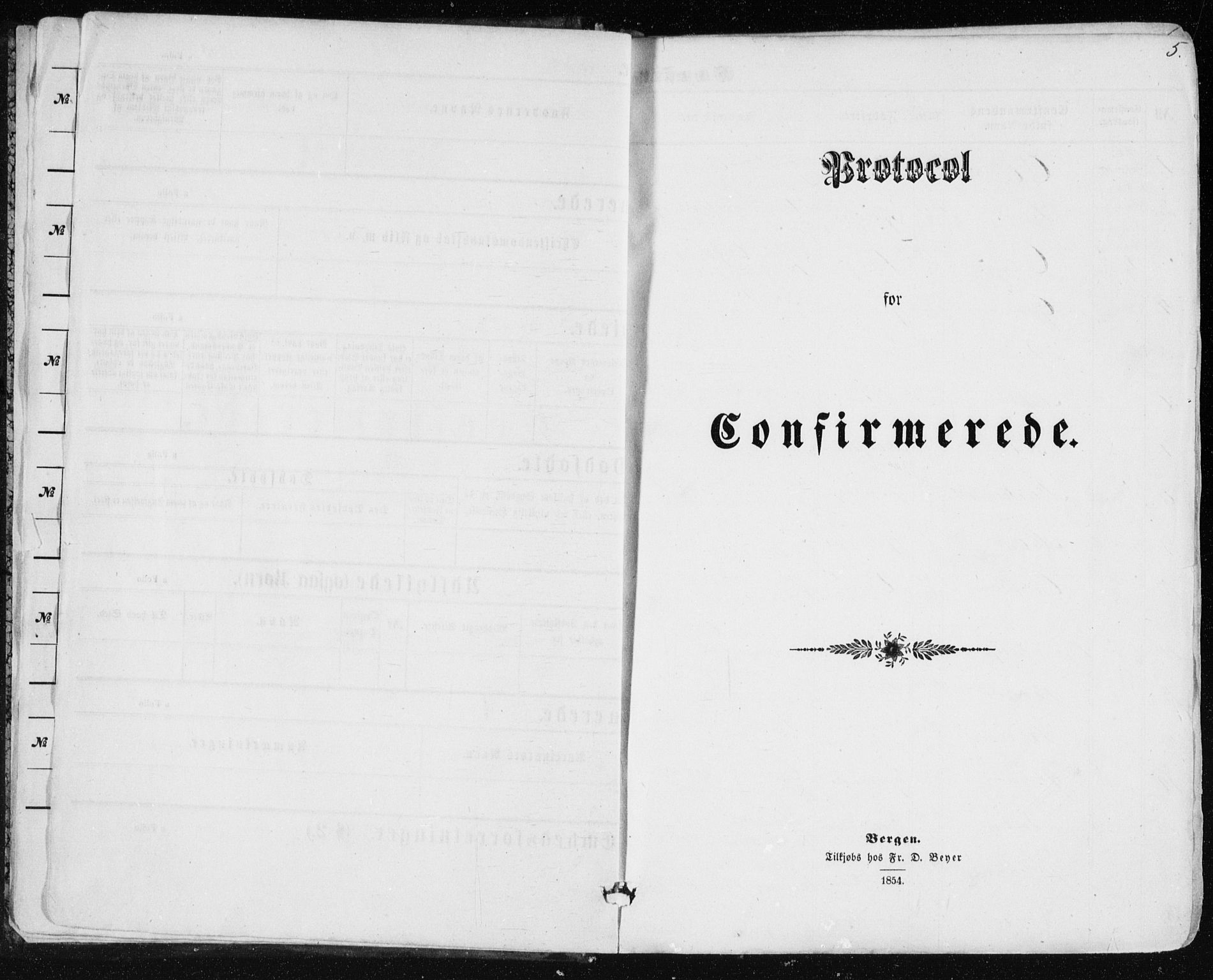 Lindås Sokneprestembete, SAB/A-76701/H/Haa: Parish register (official) no. A 16, 1863-1875, p. 5