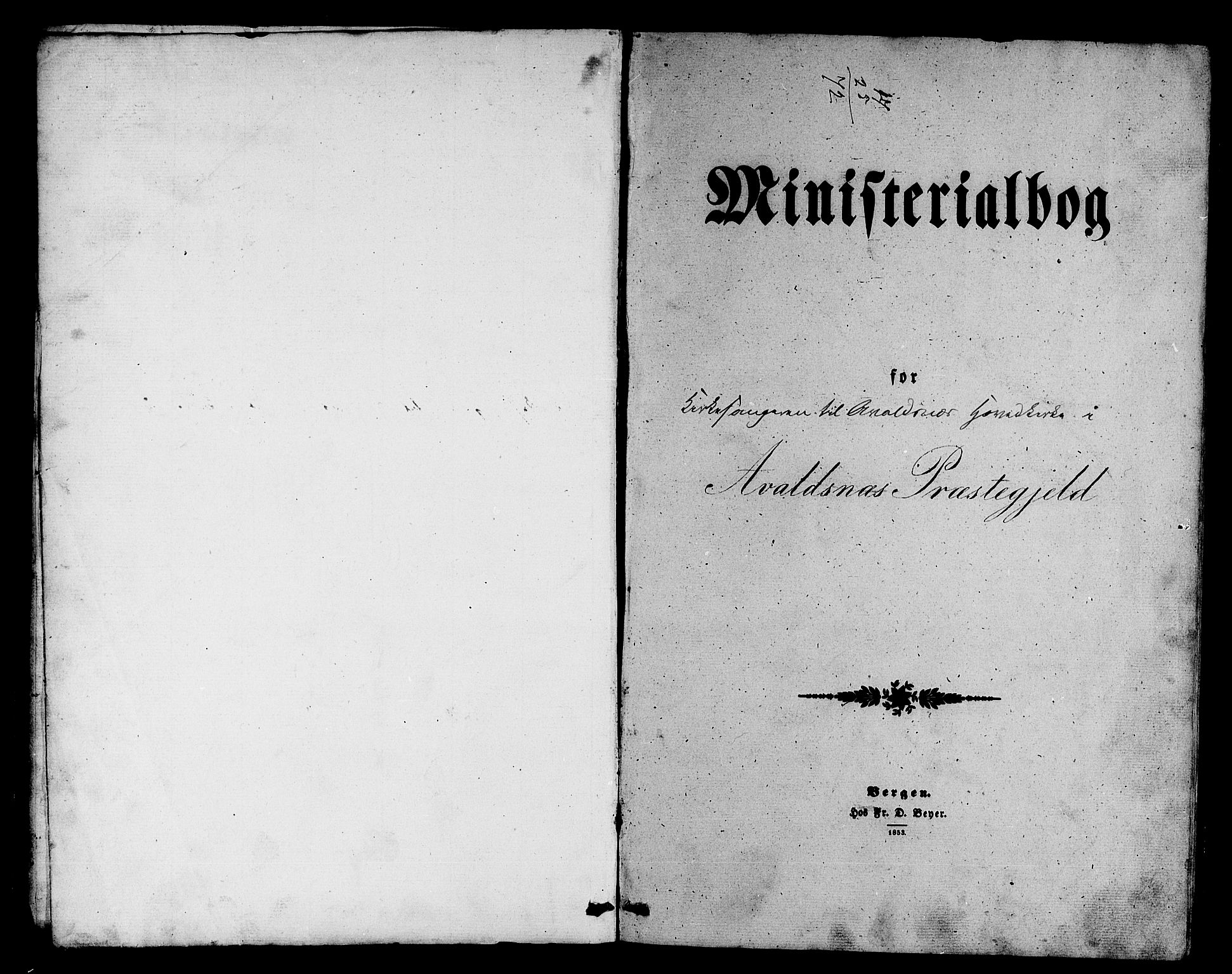 Avaldsnes sokneprestkontor, SAST/A -101851/H/Ha/Hab/L0003: Parish register (copy) no. B 3, 1857-1871