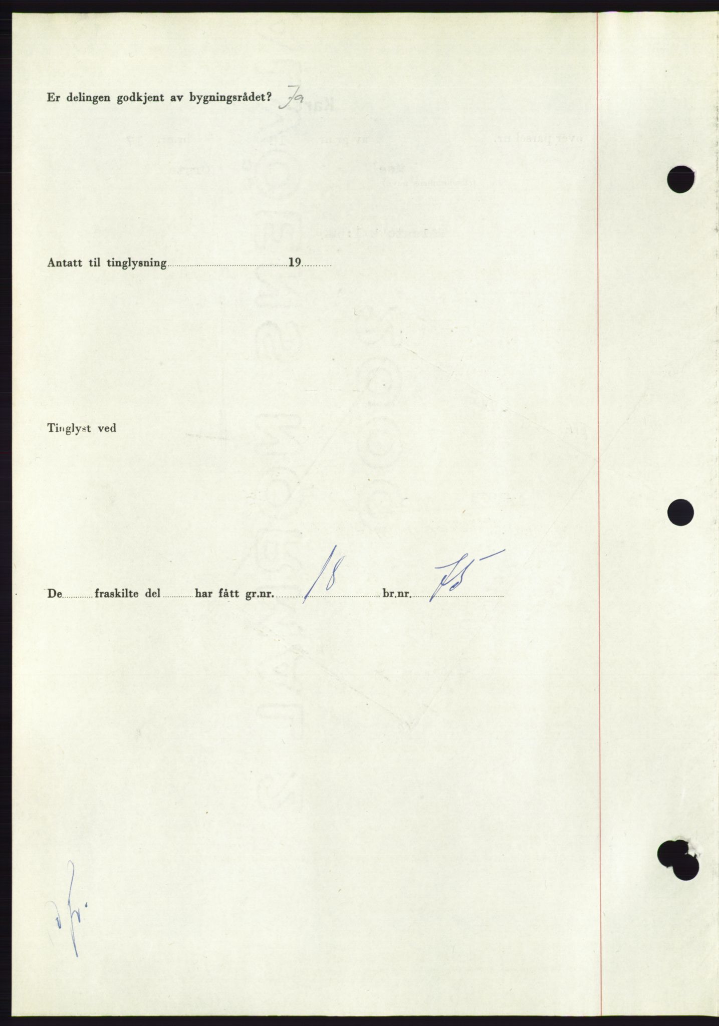 Søre Sunnmøre sorenskriveri, SAT/A-4122/1/2/2C/L0087: Mortgage book no. 13A, 1950-1950, Diary no: : 1961/1950