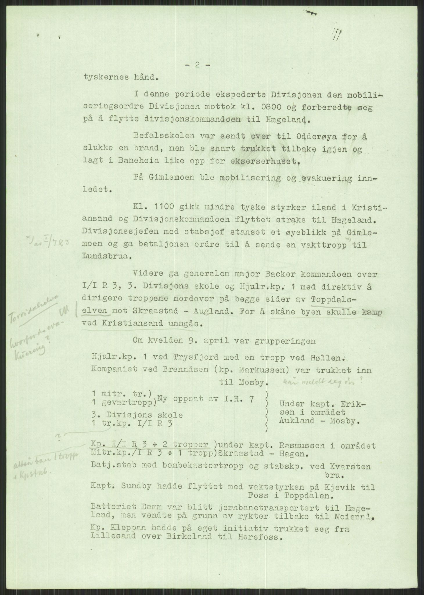 Forsvaret, Forsvarets krigshistoriske avdeling, AV/RA-RAFA-2017/Y/Yb/L0086: II-C-11-300  -  3. Divisjon., 1946-1955, p. 157