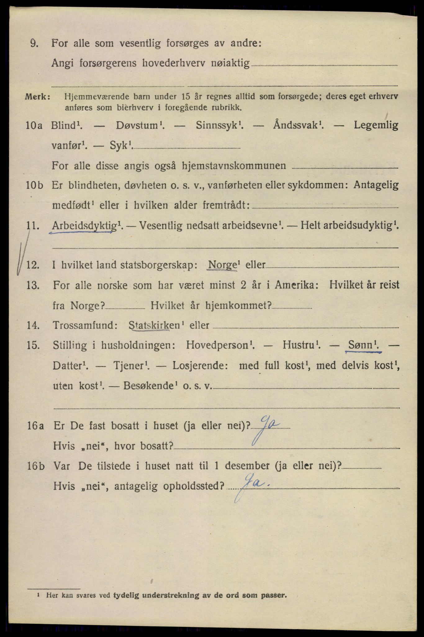 SAO, 1920 census for Kristiania, 1920, p. 640246