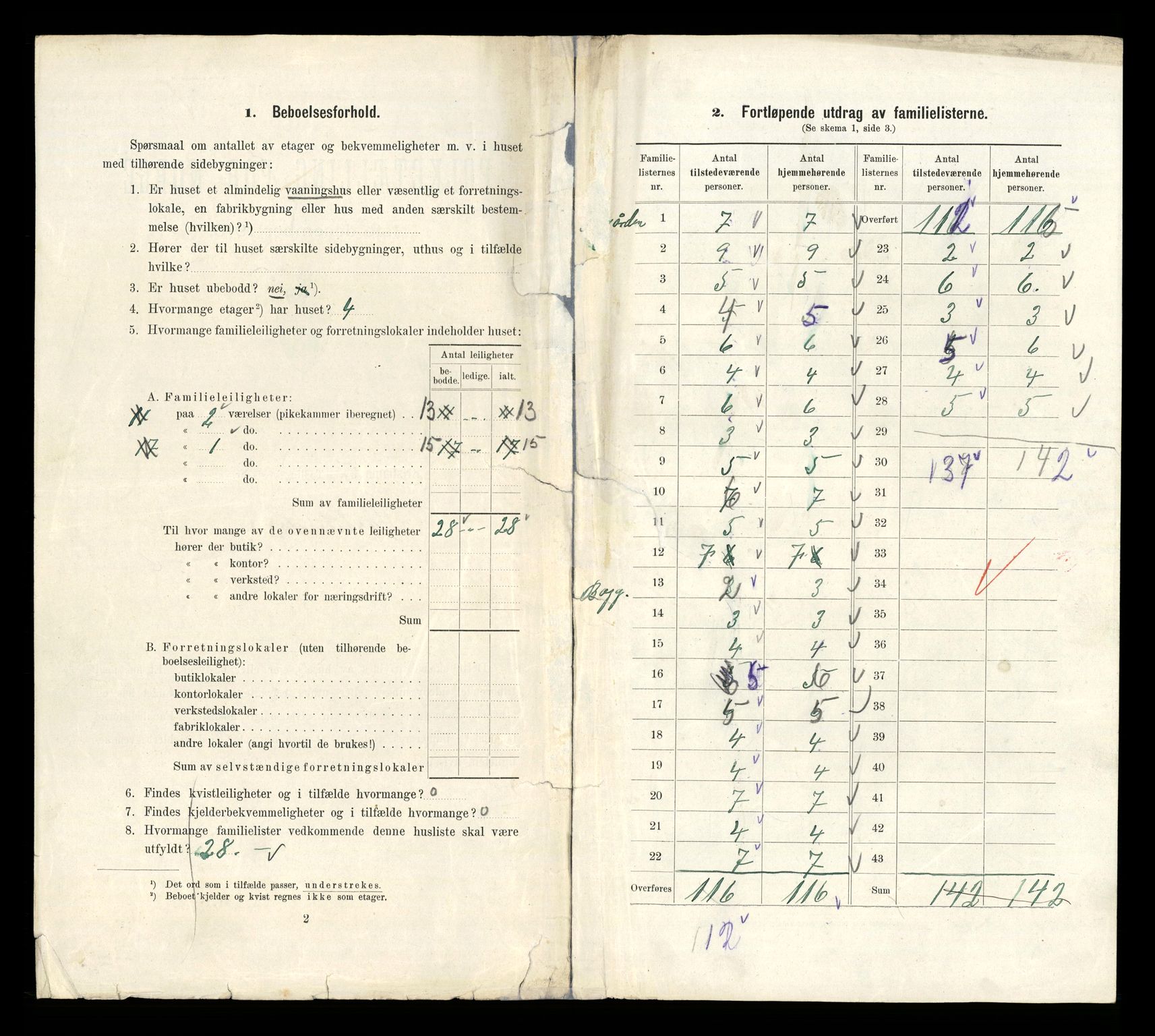 RA, 1910 census for Kristiania, 1910, p. 34290